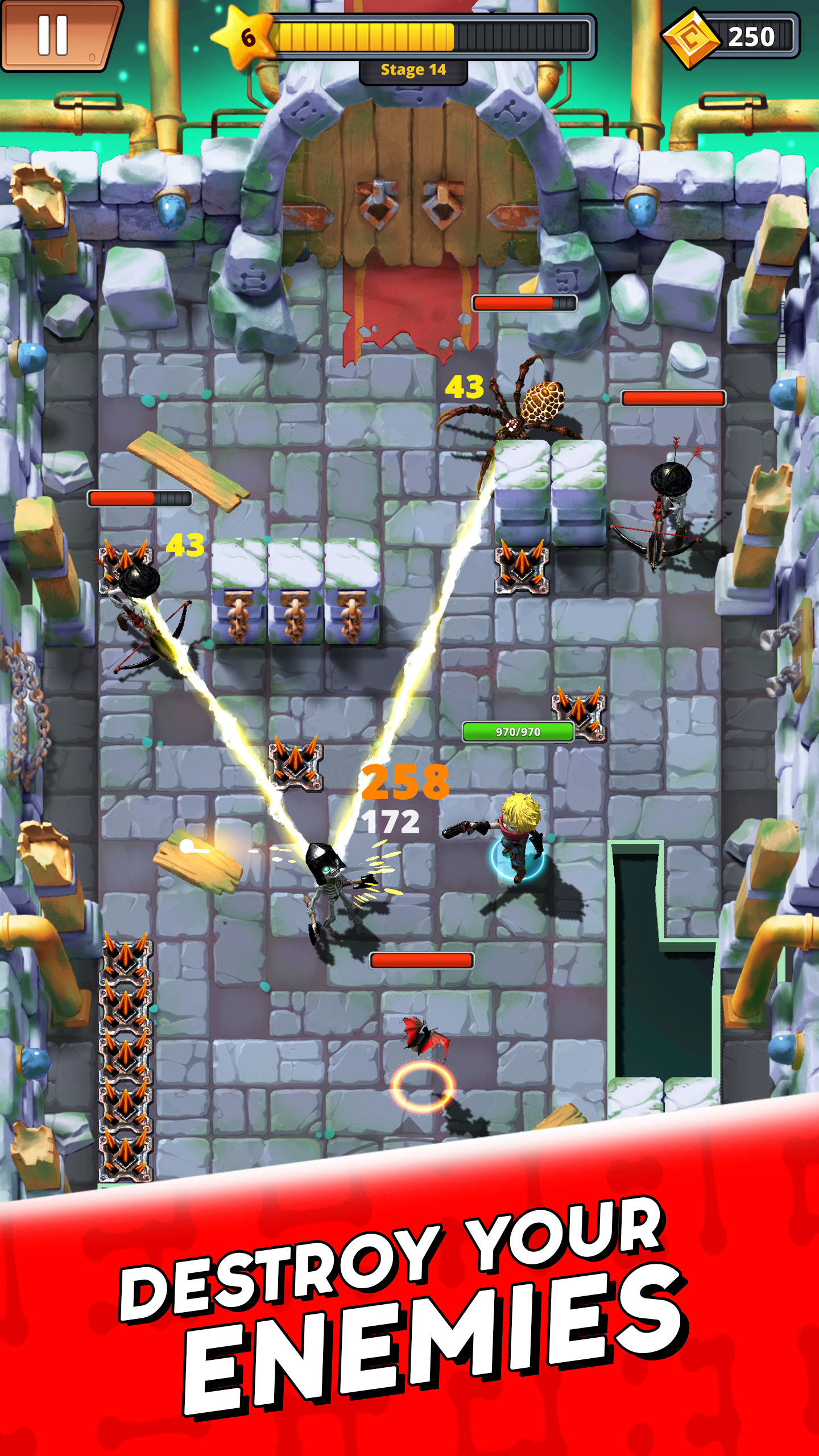 اسکرین شات 3 بازی Guns vs Magic - Roguelite RPG