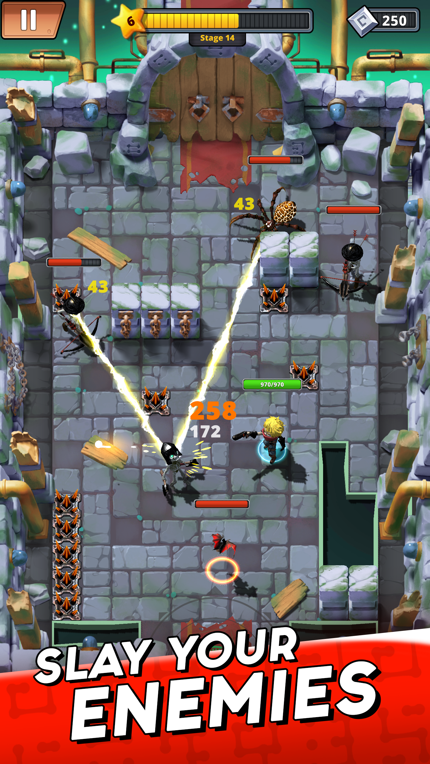 اسکرین شات 2 بازی Guns vs Magic - Roguelite RPG
