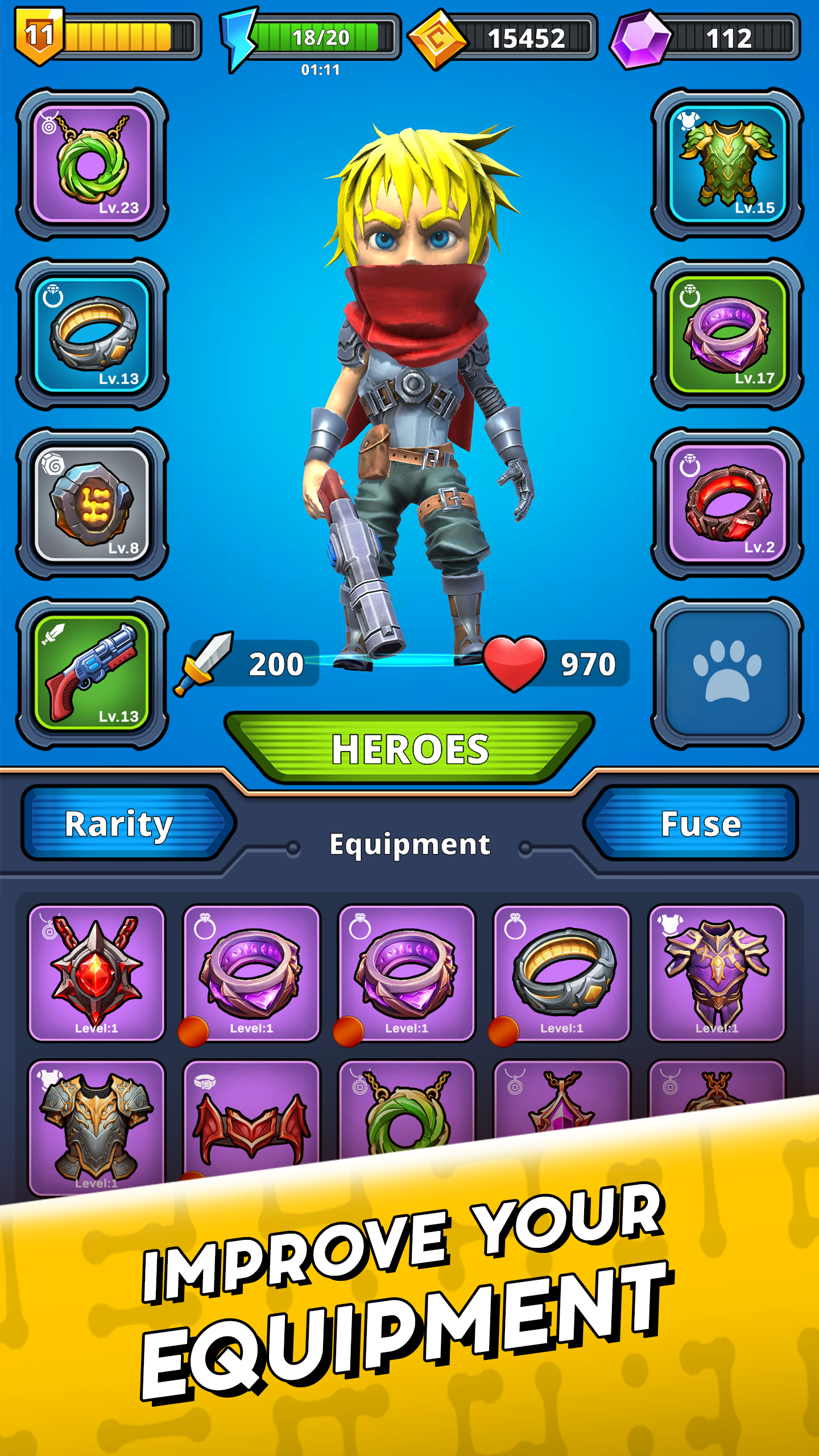 اسکرین شات 7 بازی Guns vs Magic - Roguelite RPG