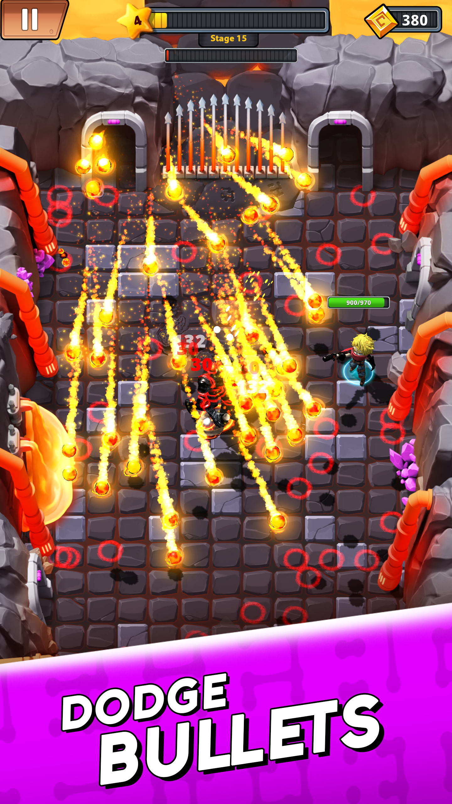 اسکرین شات 4 بازی Guns vs Magic - Roguelite RPG