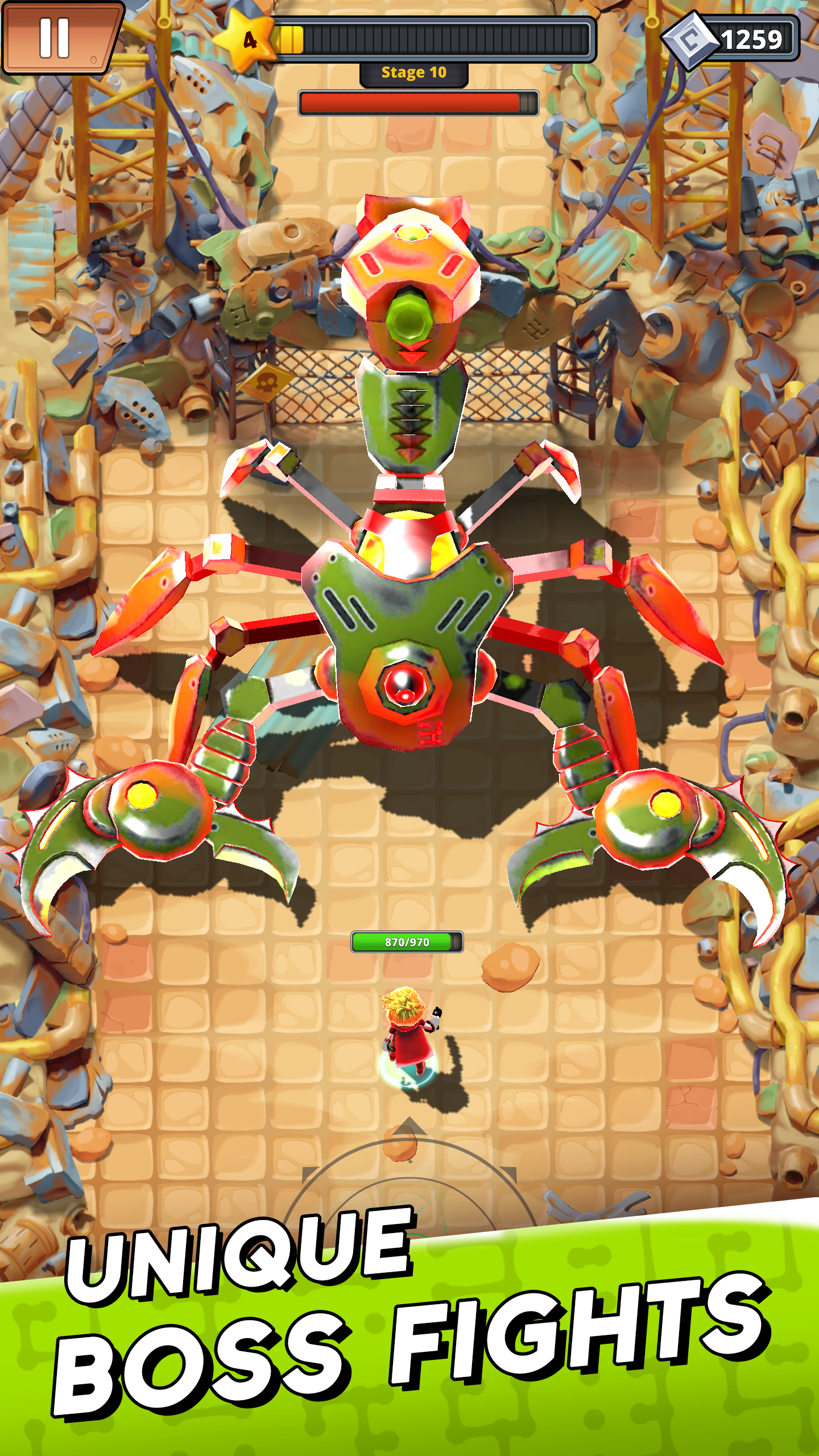 اسکرین شات 4 بازی Guns vs Magic - Roguelite RPG
