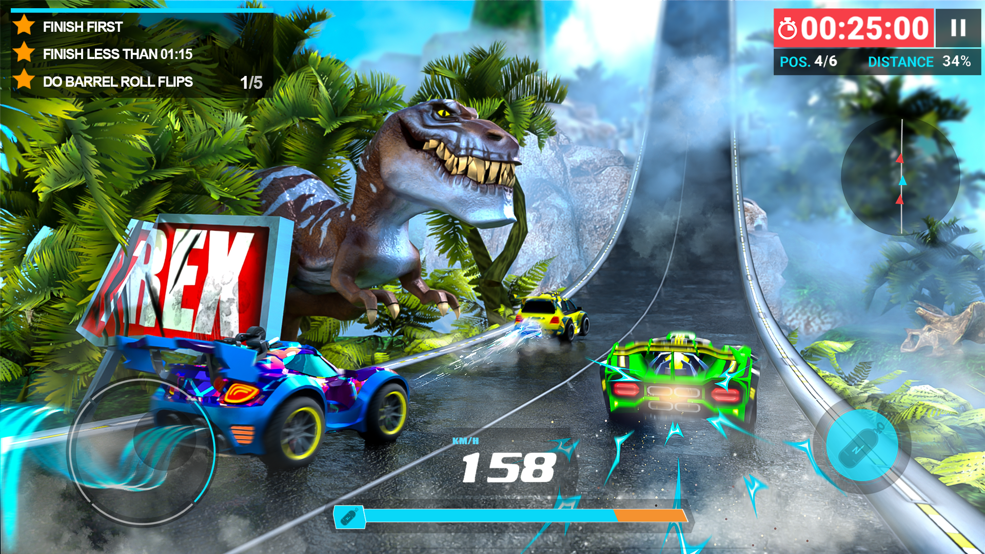 اسکرین شات 2 بازی Max Speed - Race Car Game