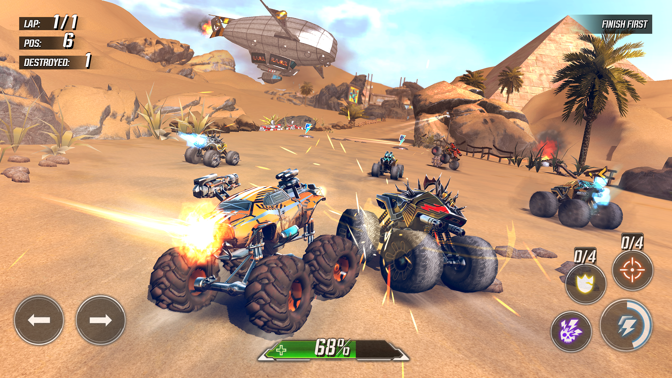 اسکرین شات 1 بازی RACE: Rocket Arena Car Extreme