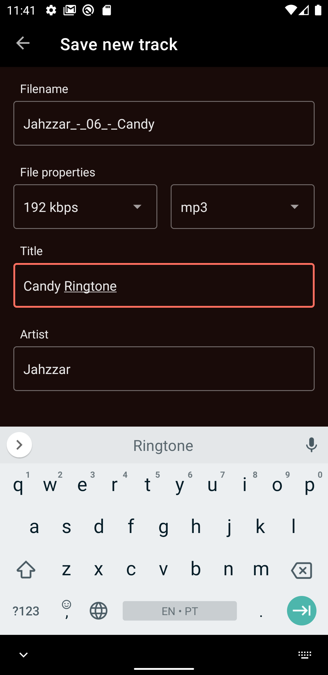 اسکرین شات 3 برنامه Music Editor