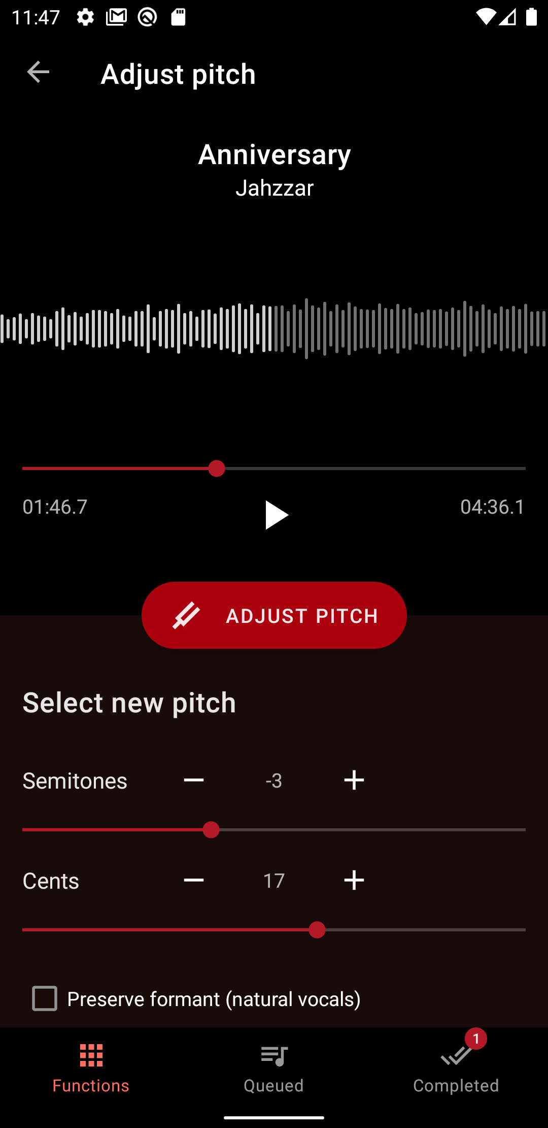 اسکرین شات 7 برنامه Music Editor