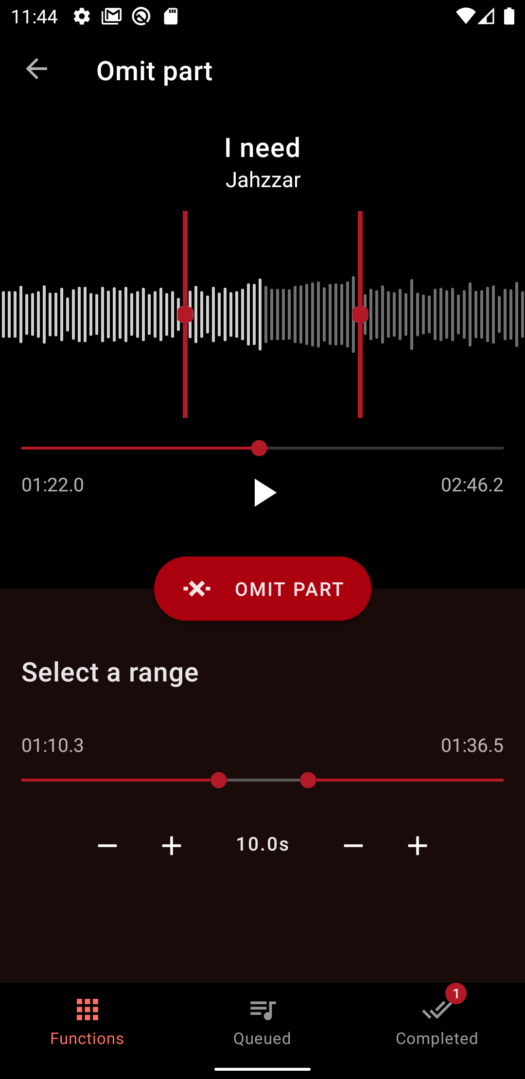 اسکرین شات 5 برنامه Music Editor