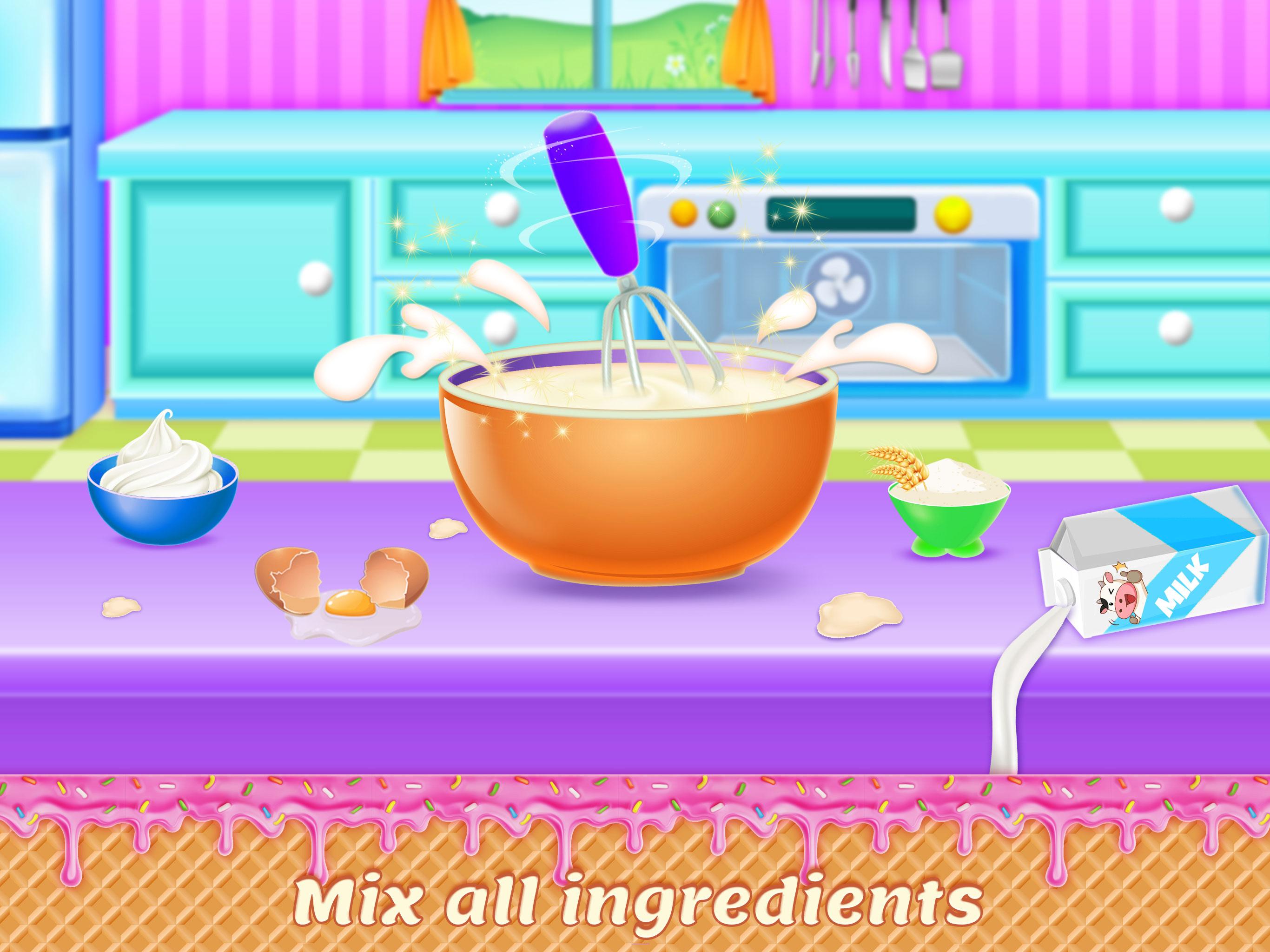 اسکرین شات 4 بازی Doll House Cake Maker Game