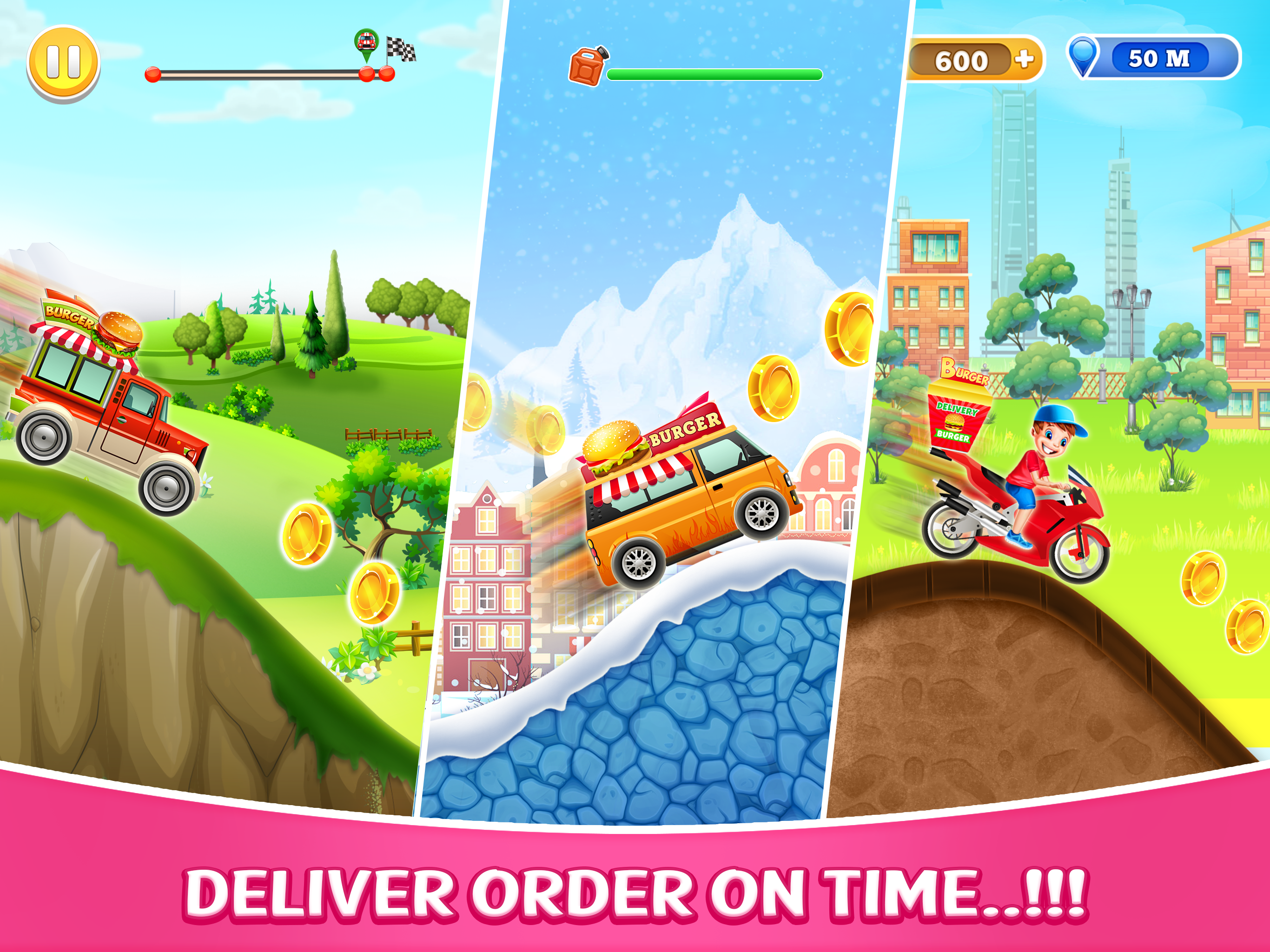اسکرین شات 4 بازی Cooking Burger Delivery Game