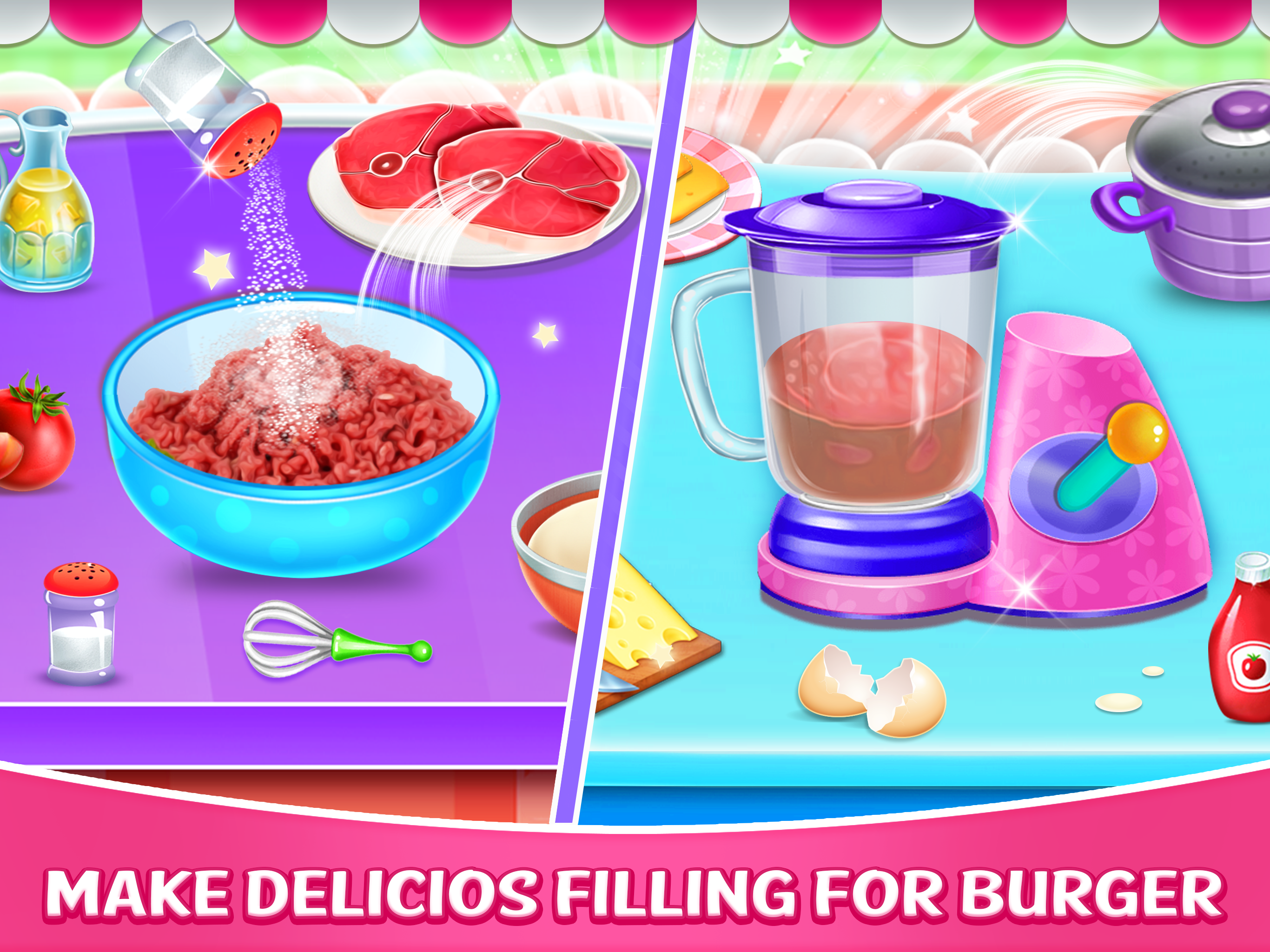 اسکرین شات 3 بازی Cooking Burger Delivery Game