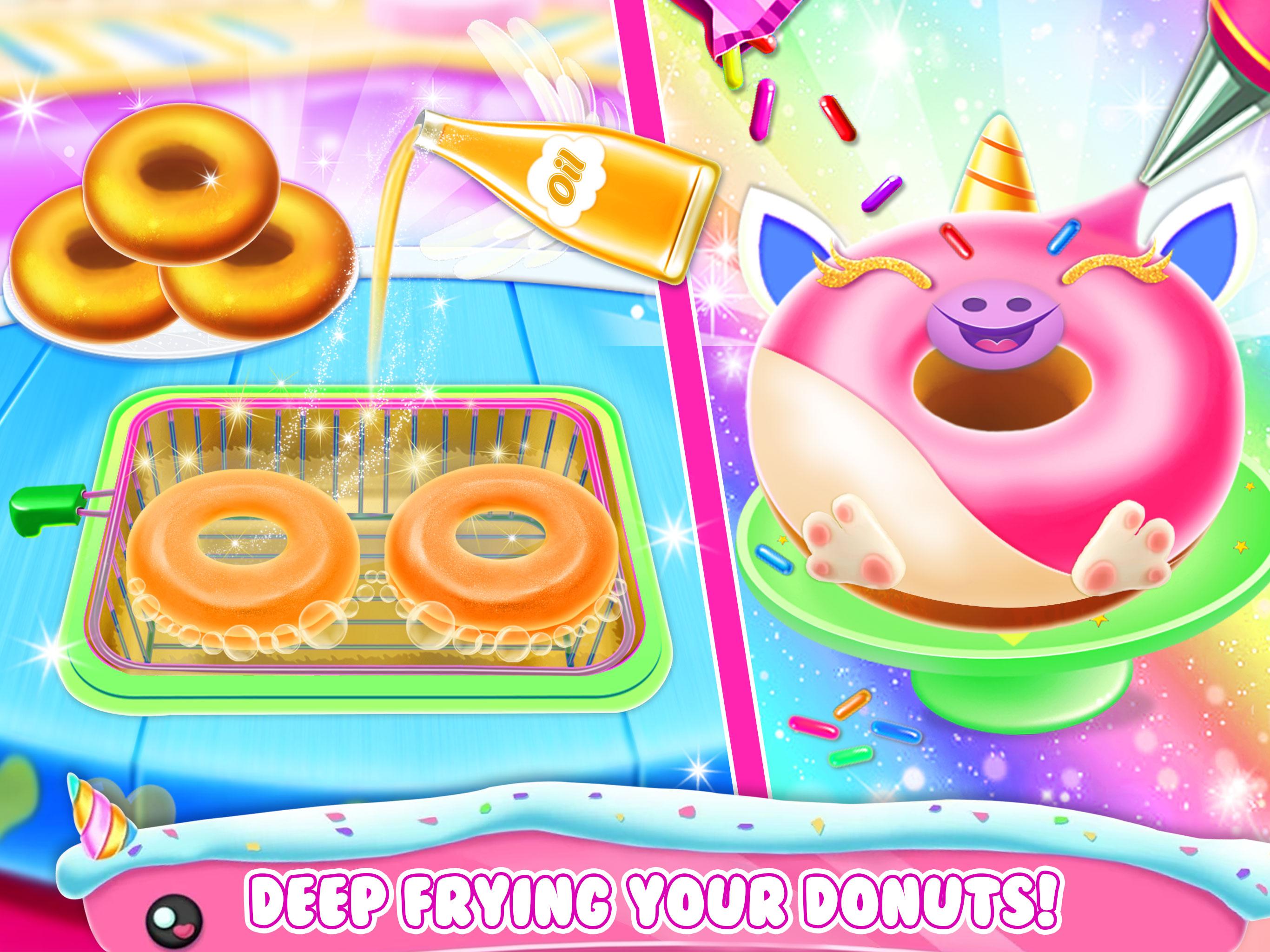 اسکرین شات 6 برنامه Make Donuts Game - Donut Maker