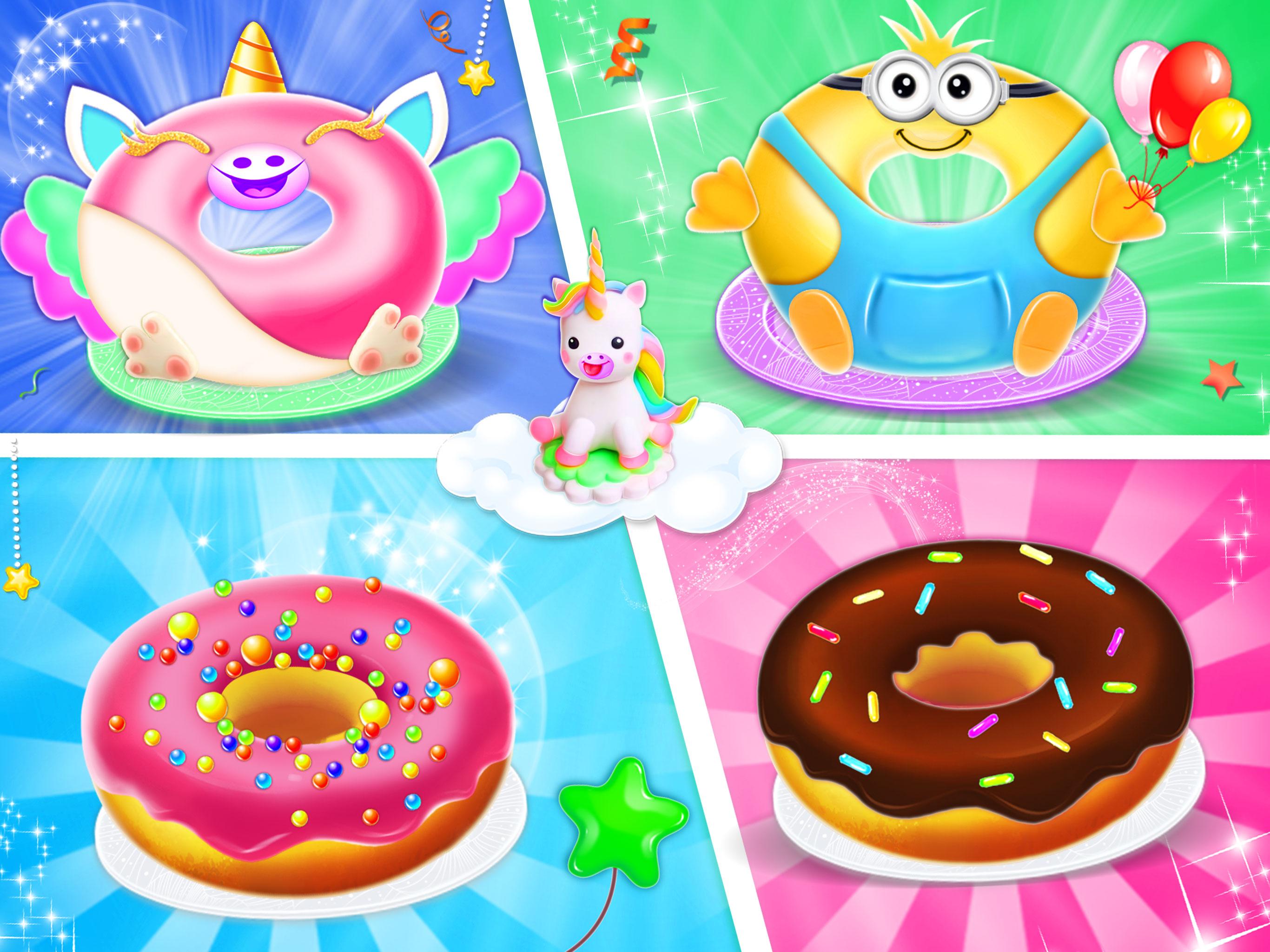 اسکرین شات 7 برنامه Make Donuts Game - Donut Maker