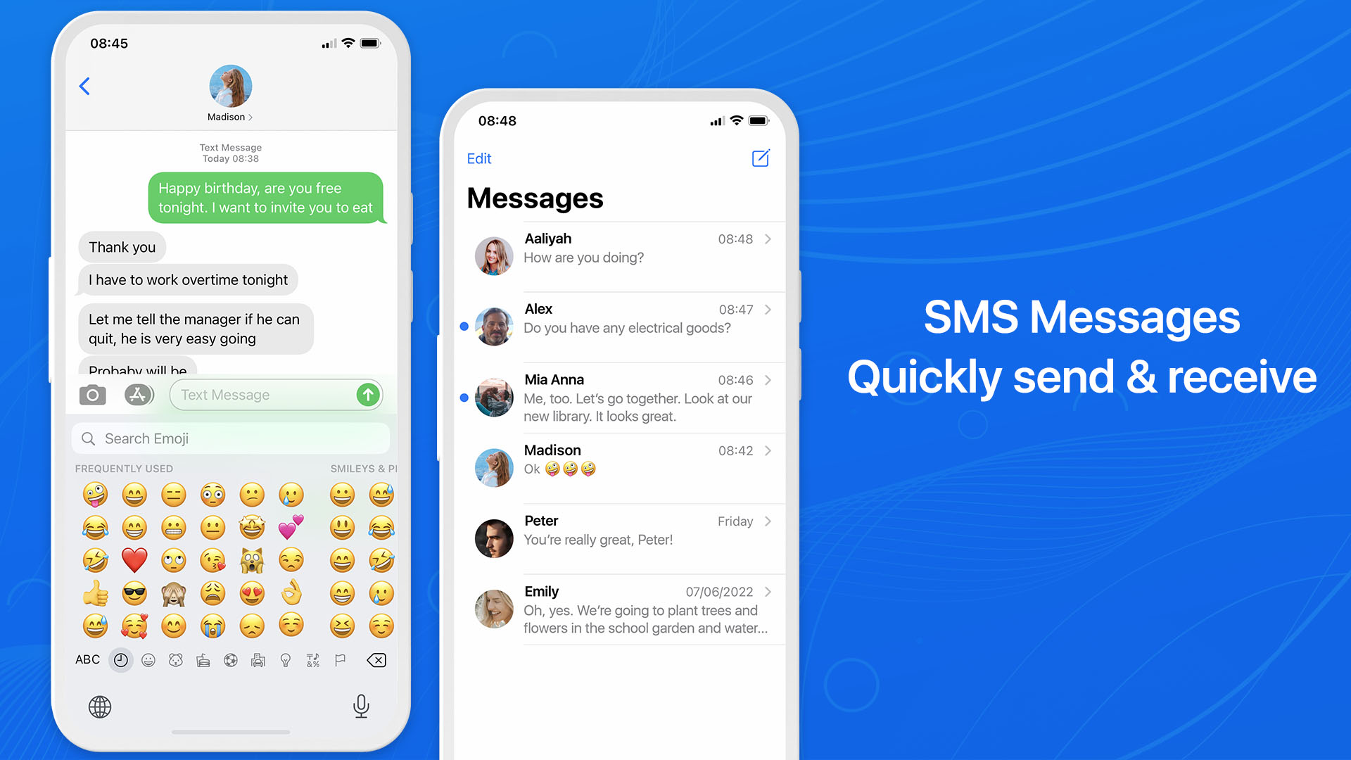 اسکرین شات 3 برنامه Messages Phone 15 - OS 17 Msg
