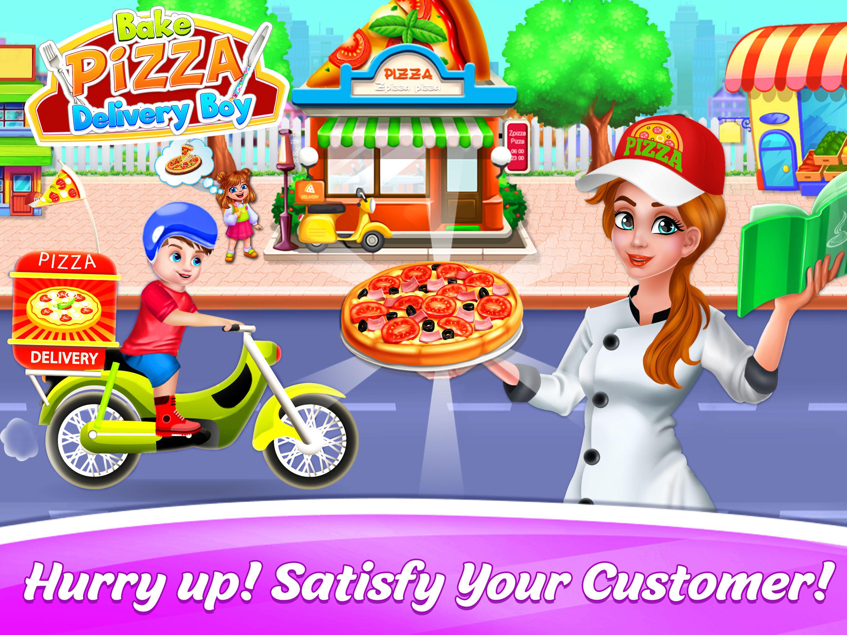 اسکرین شات 6 برنامه Bake Pizza Game- Cooking game