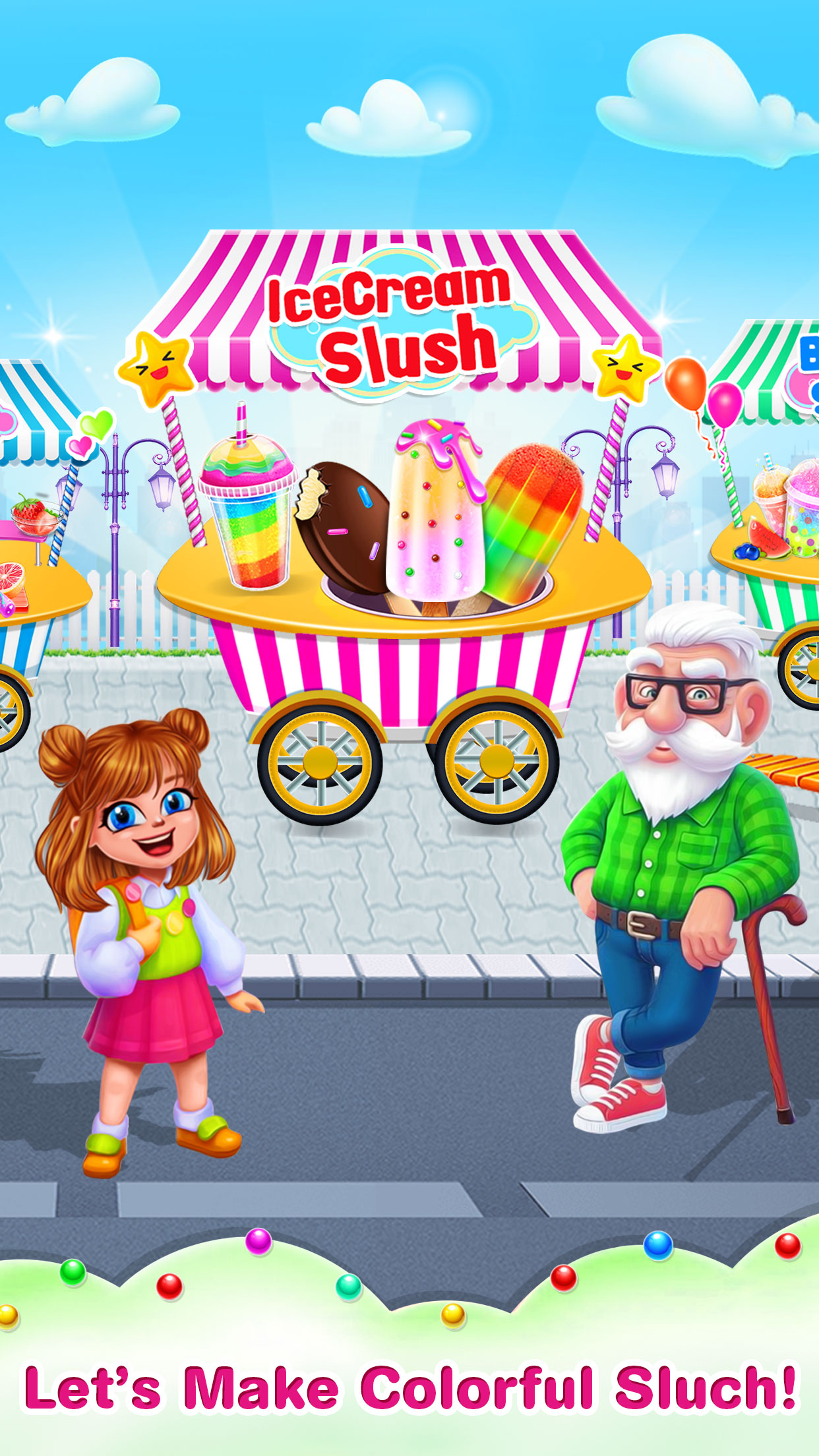 اسکرین شات 4 بازی Unicorn icy slush maker Game