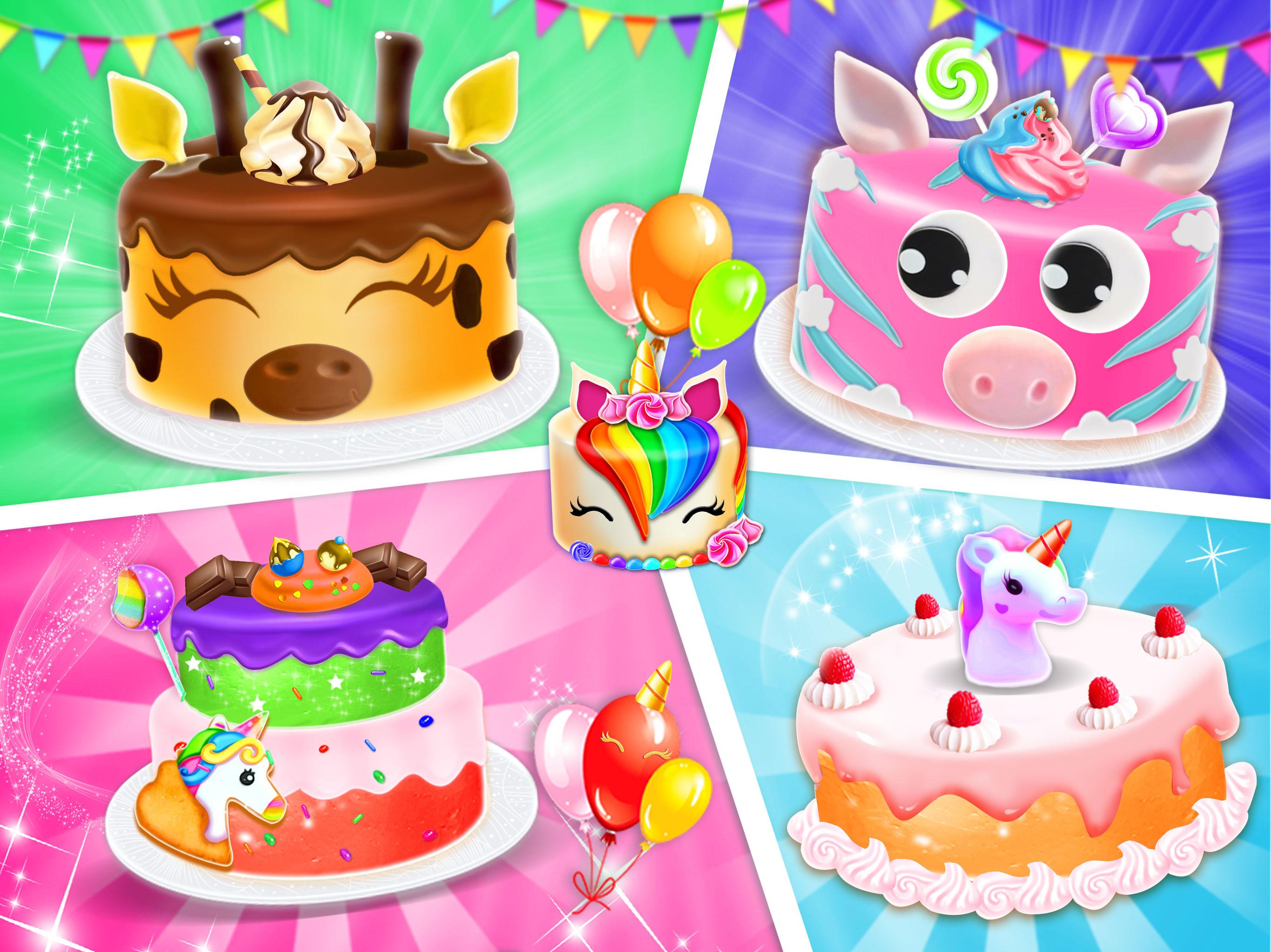 اسکرین شات 6 برنامه Cake Maker: Making Cake Games