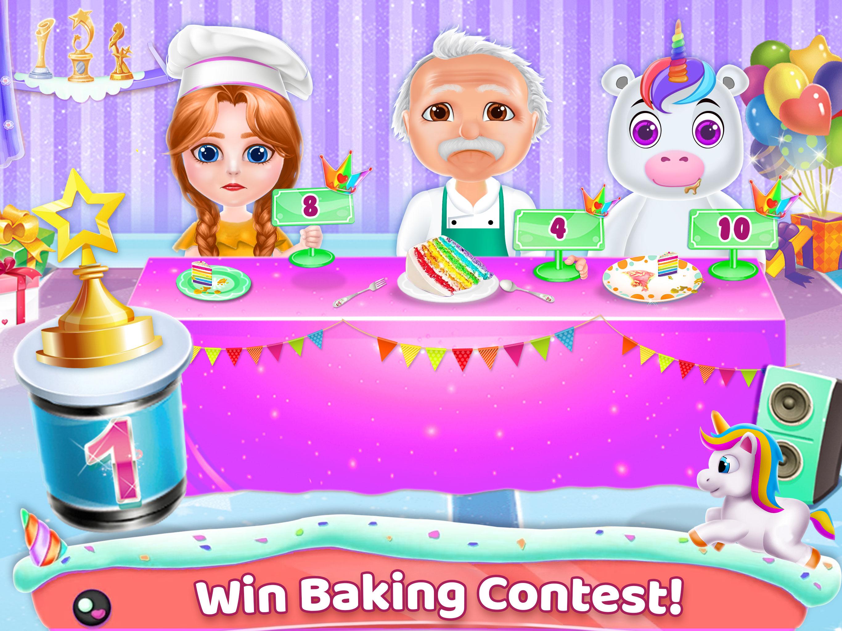 اسکرین شات 7 برنامه Cake Maker: Making Cake Games