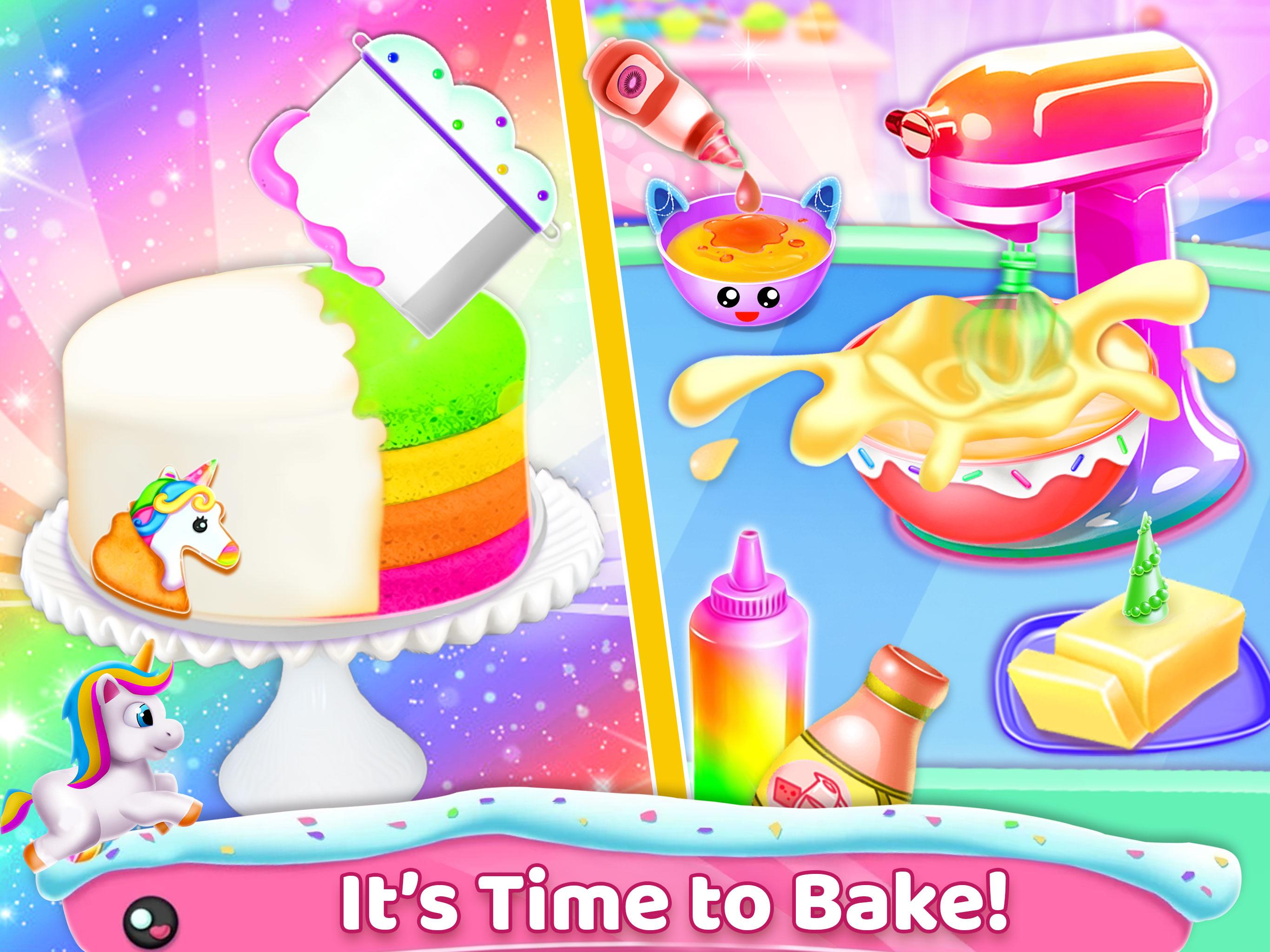 اسکرین شات 5 برنامه Cake Maker: Making Cake Games