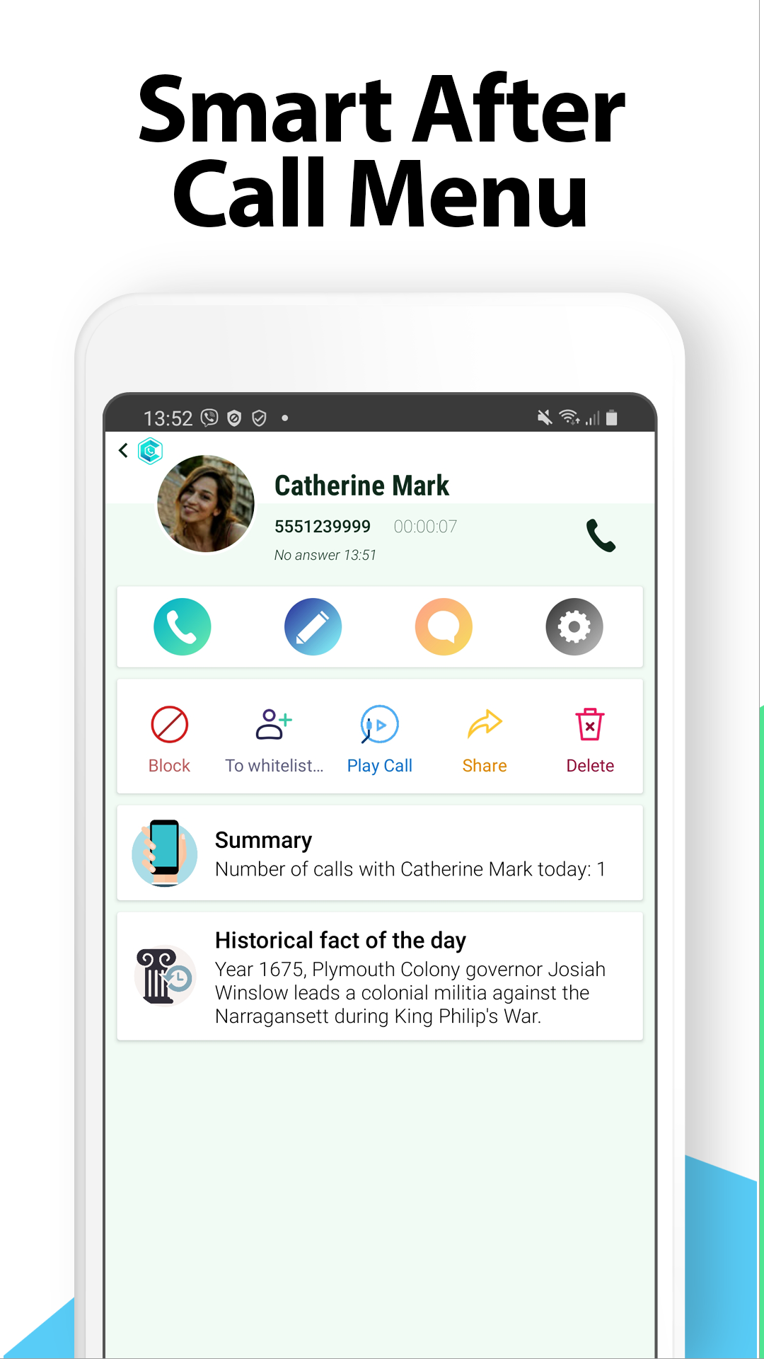 اسکرین شات 6 برنامه Call Blocker - Block Numbers