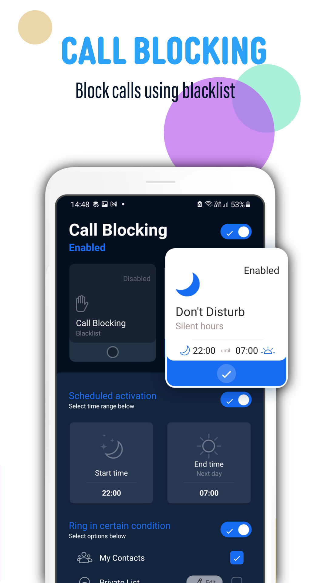 اسکرین شات 6 برنامه Phone Dialer: Contacts & Calls