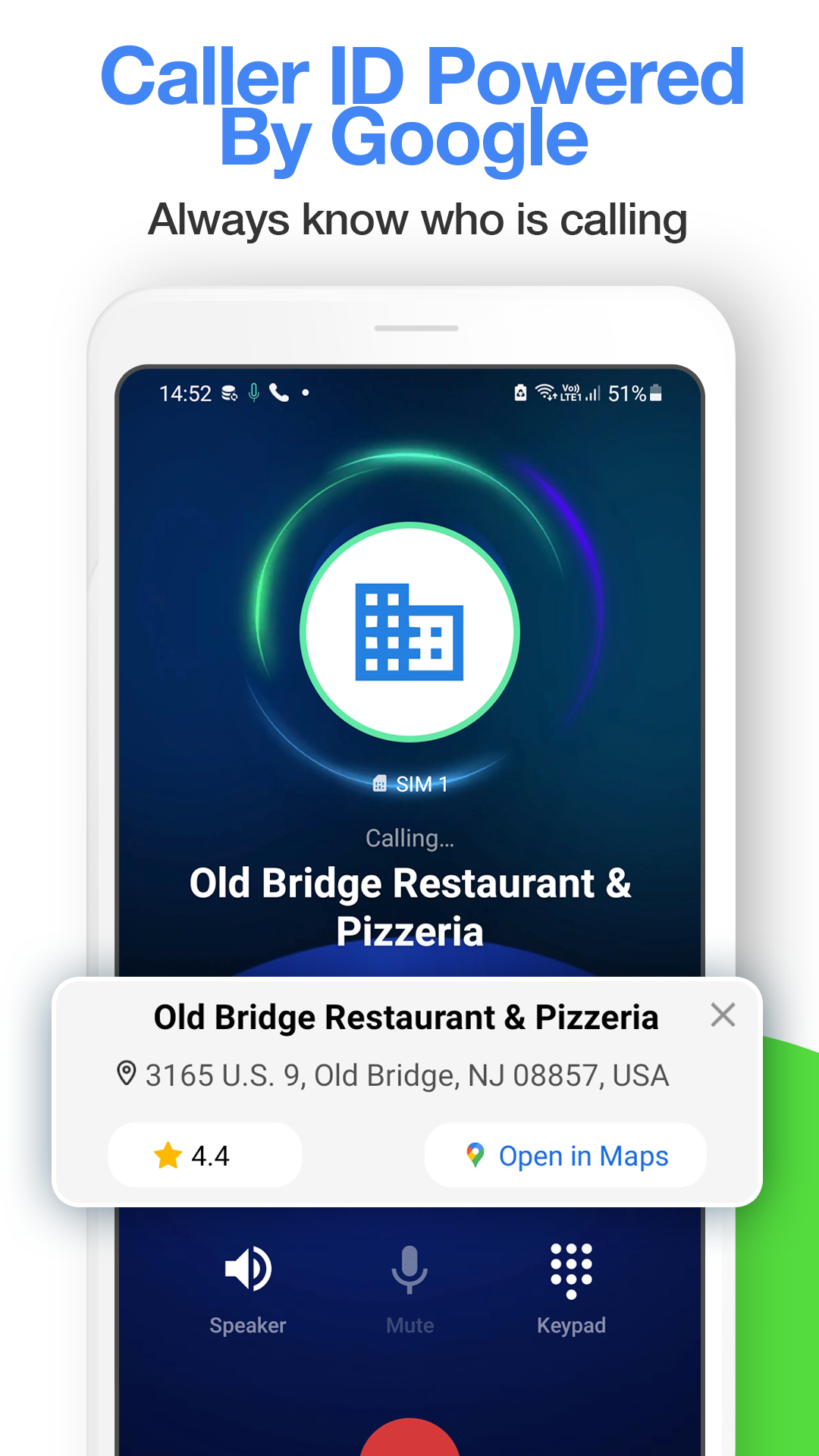 اسکرین شات 5 برنامه Phone Dialer: Contacts & Calls