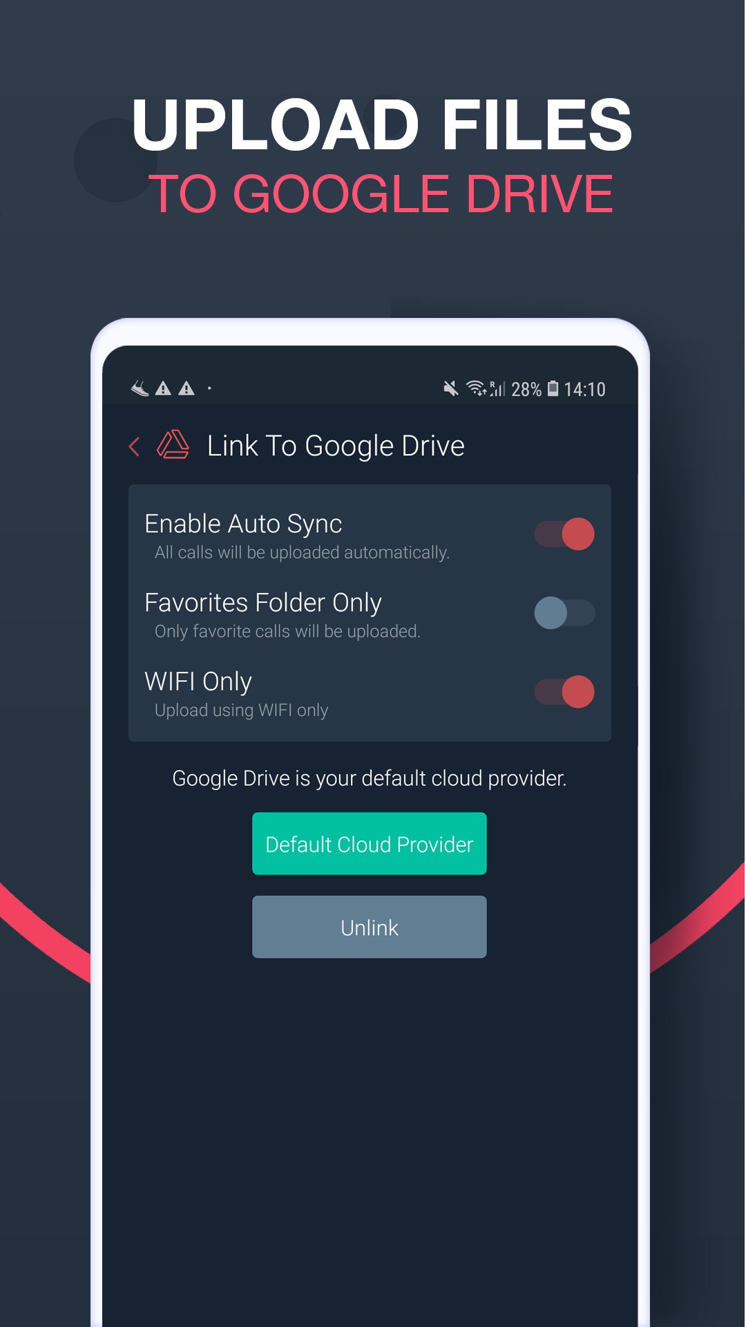 اسکرین شات 7 برنامه Call Recorder - callX
