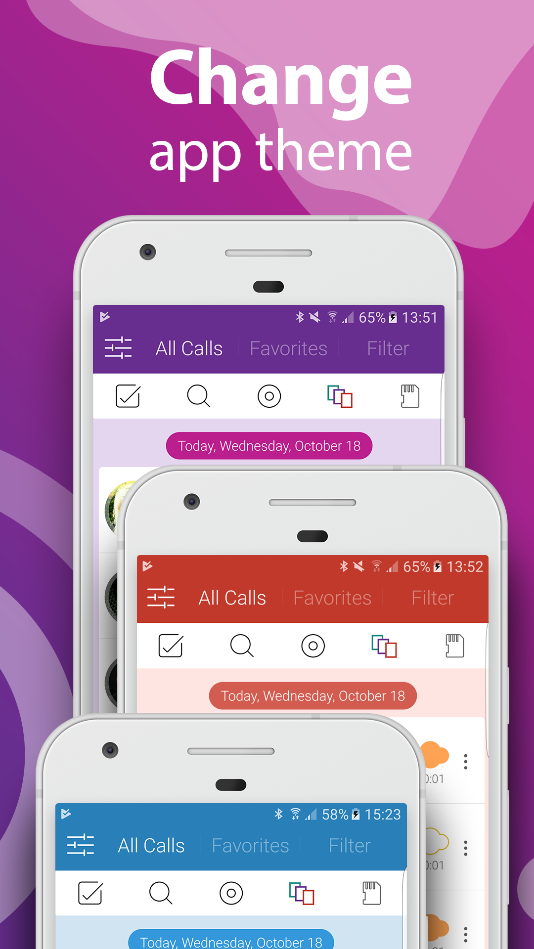 اسکرین شات 5 برنامه Automatic Call Recorder Pro