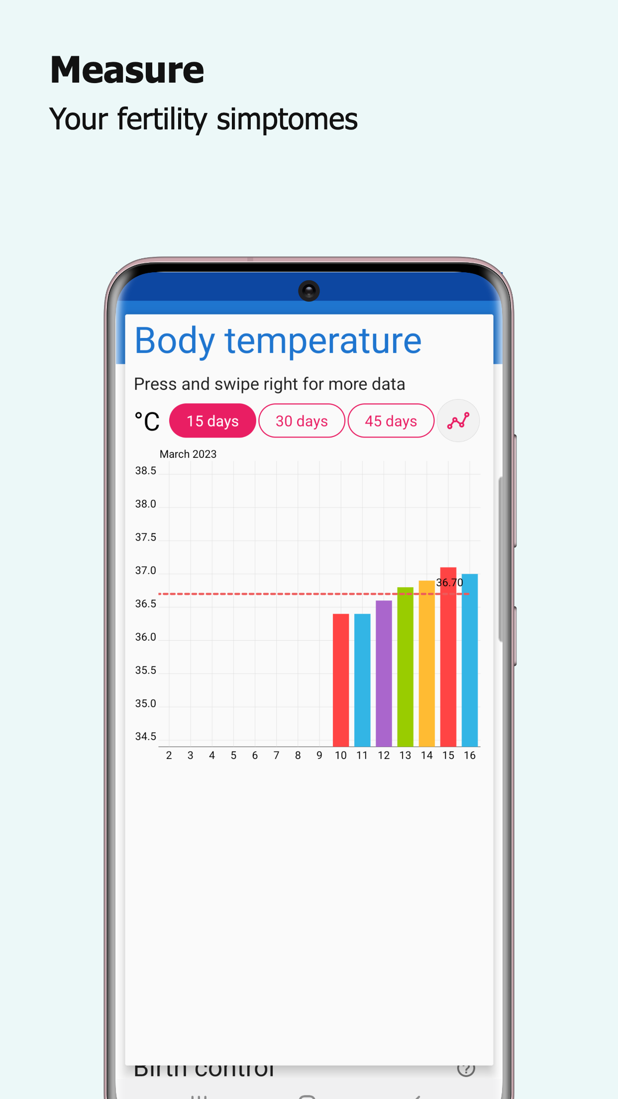 اسکرین شات 5 برنامه Period Tracker Bloom