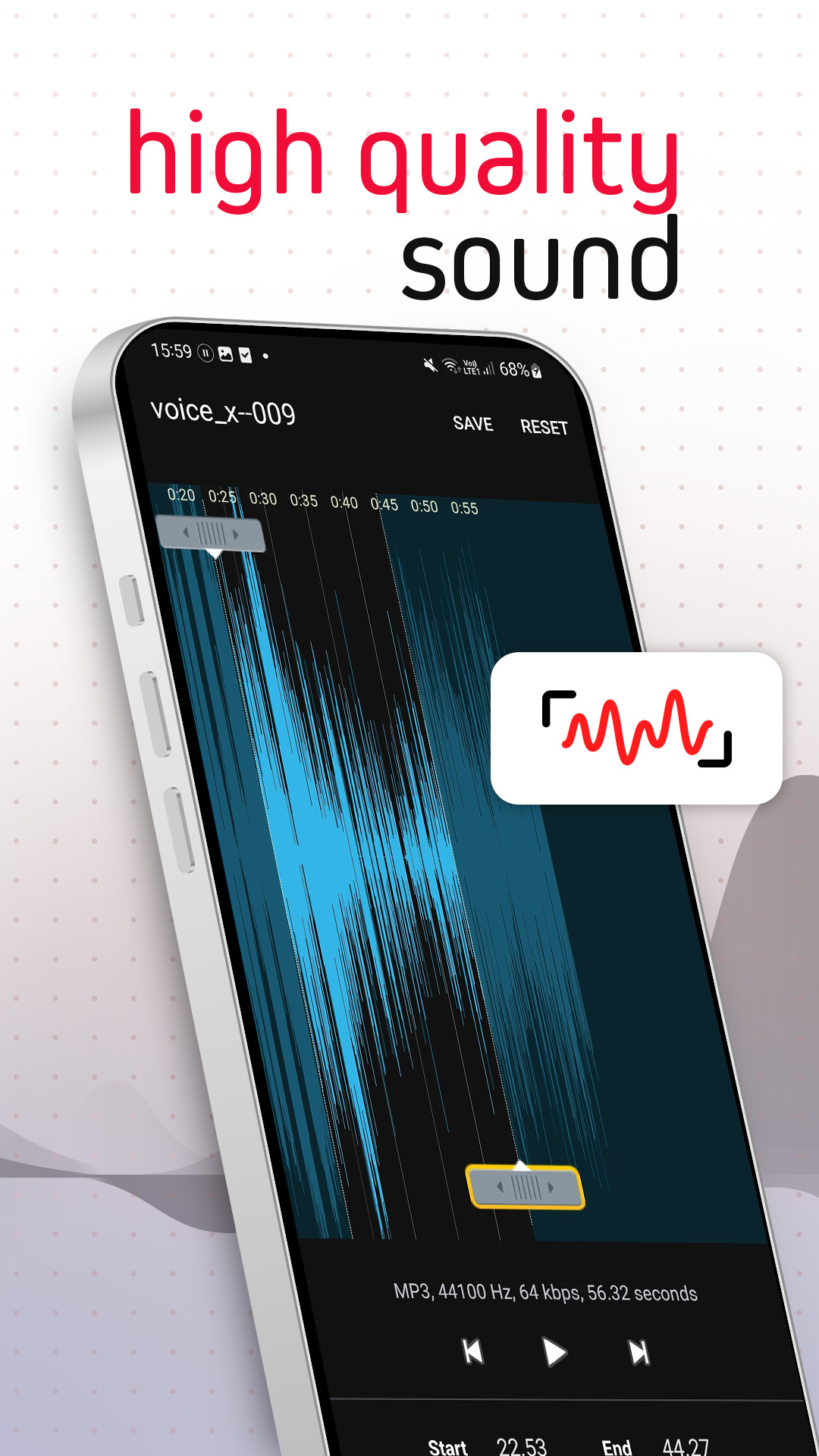 اسکرین شات 4 برنامه Voice Recorder Pro - VoiceX