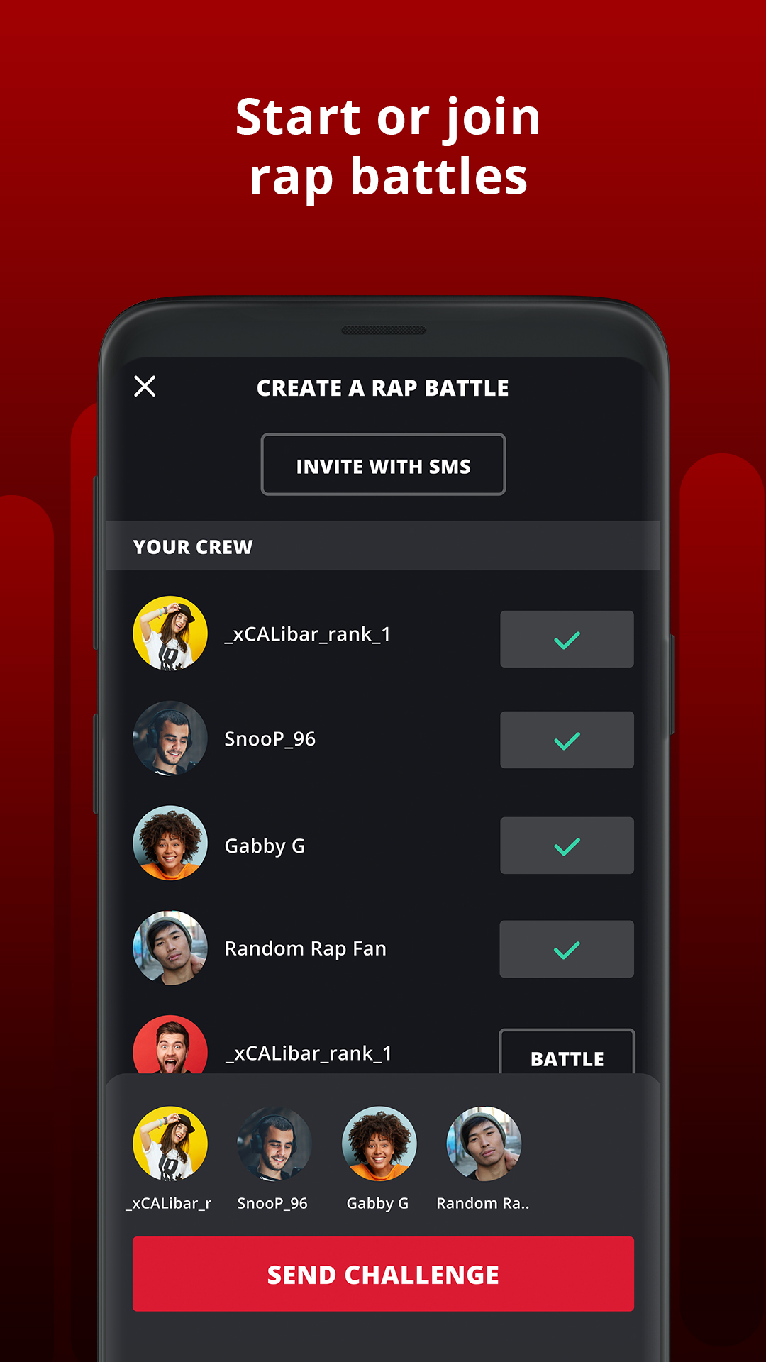 اسکرین شات 5 برنامه AutoRap by Smule: Rap to Beats