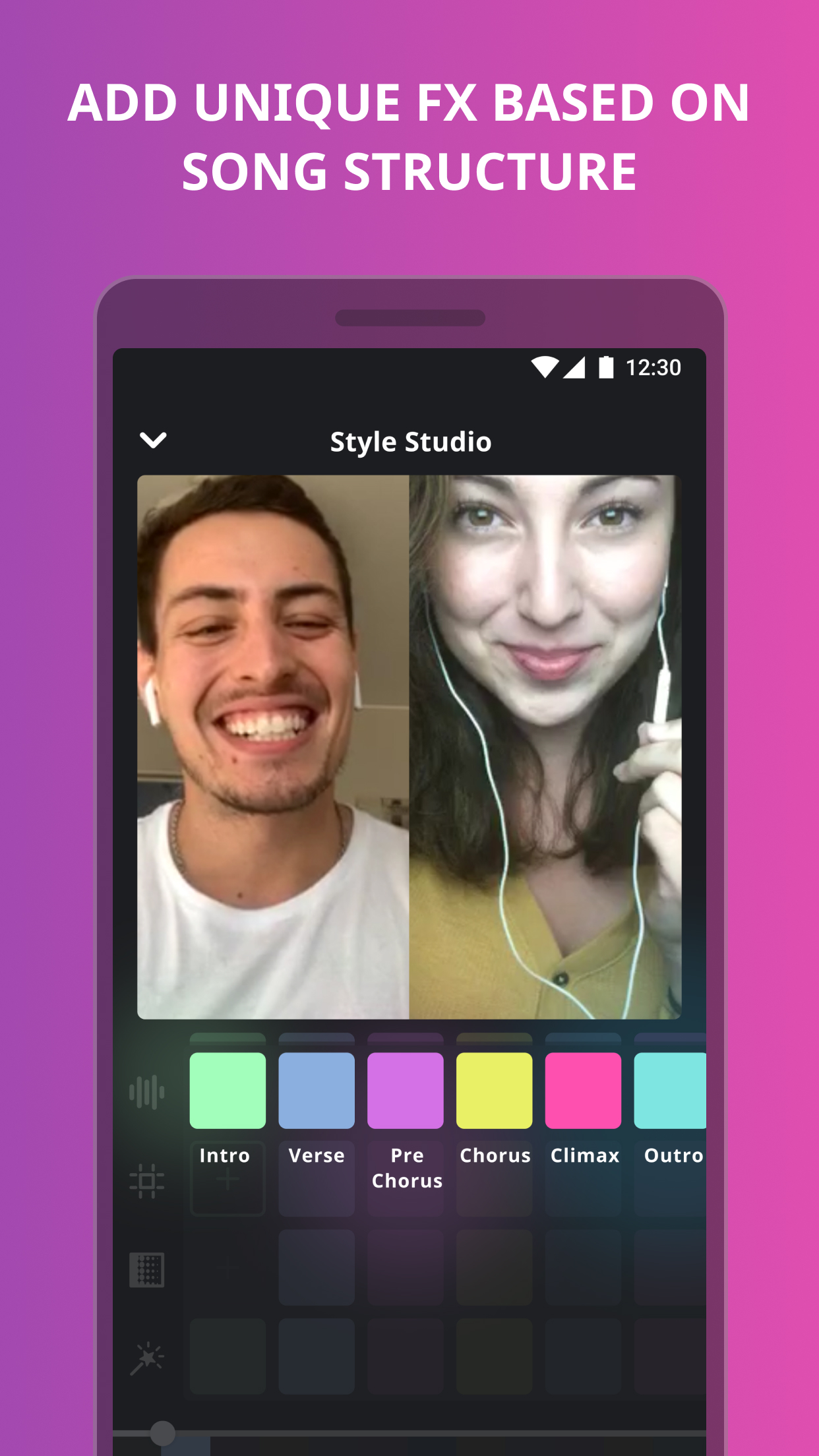اسکرین شات 2 برنامه Style Studio by Smule