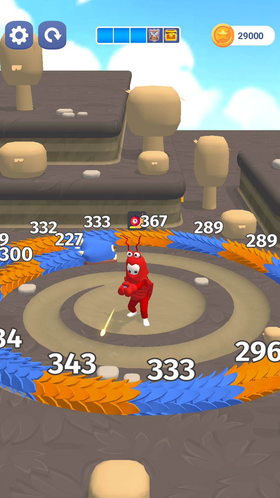 اسکرین شات 3 بازی Snake Attack: Shoot the snake