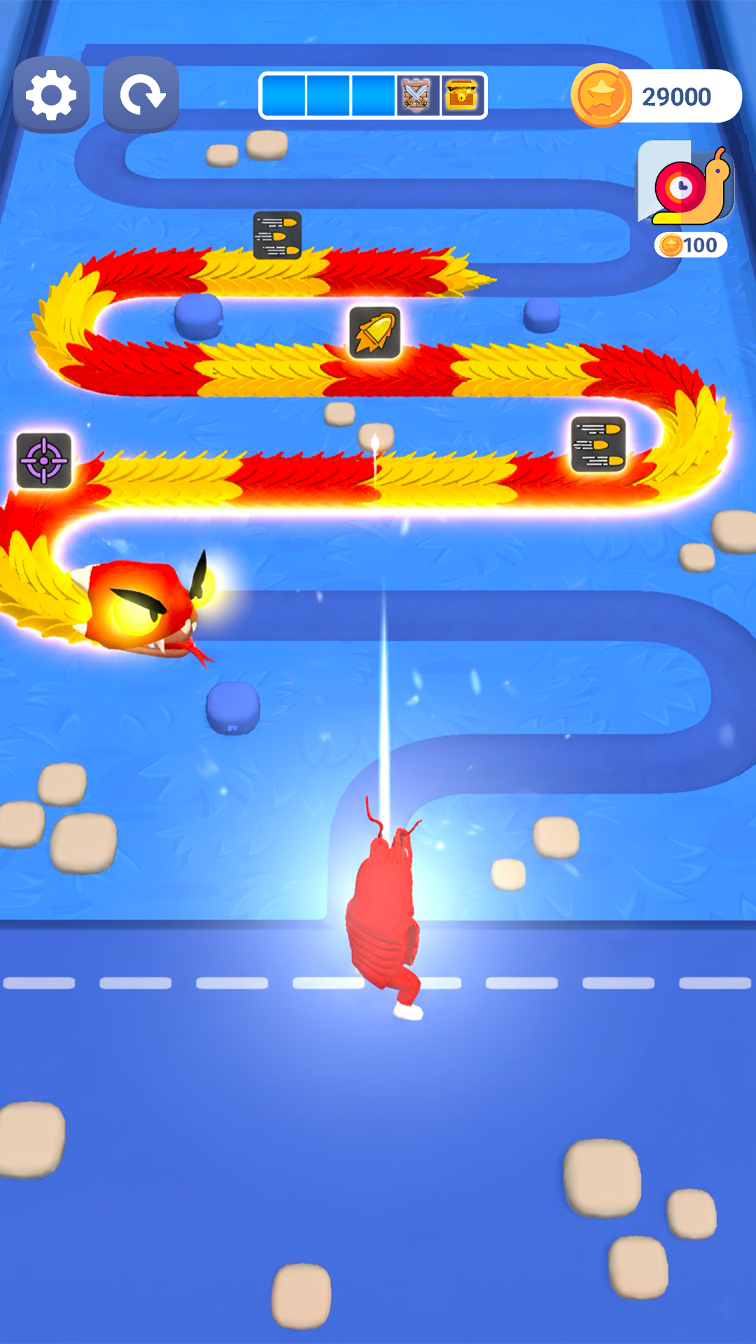 اسکرین شات 1 بازی Snake Attack: Shoot the snake