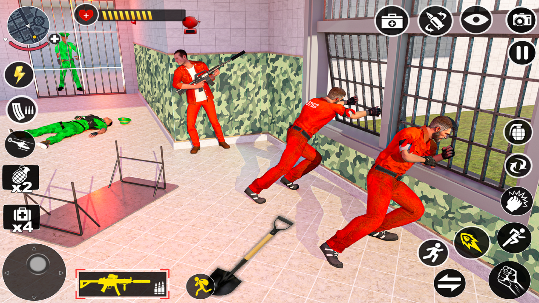 اسکرین شات 6 بازی Prison Break Jail Prison Escap