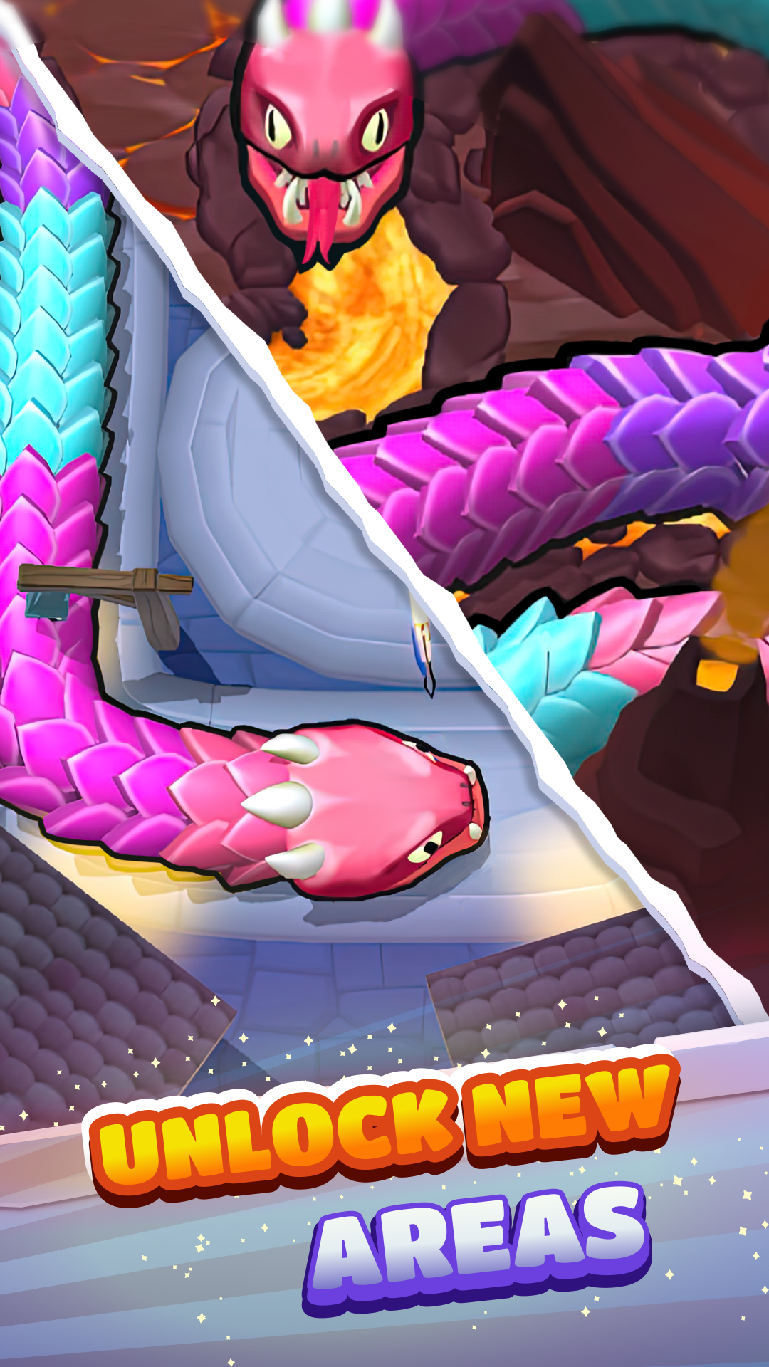 اسکرین شات 2 بازی Snake Shooter: Tower Battle