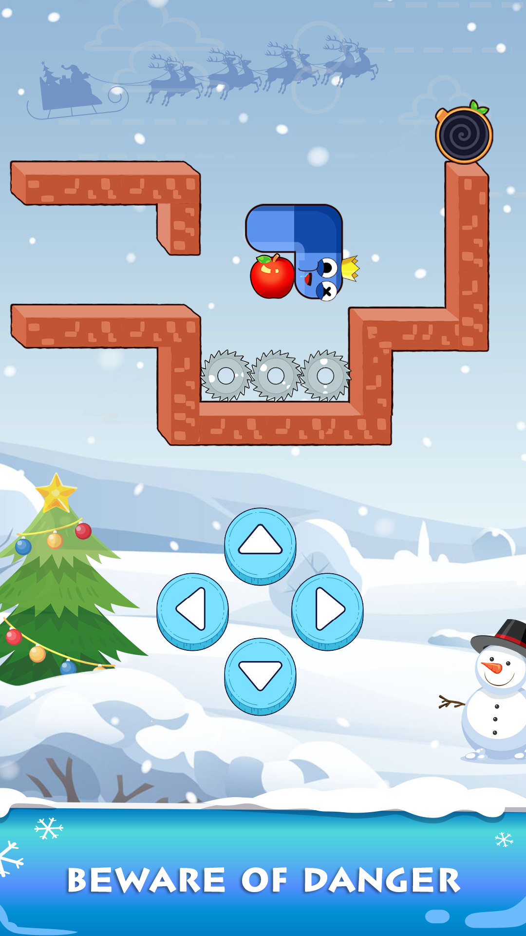 اسکرین شات 4 بازی Snake Apple