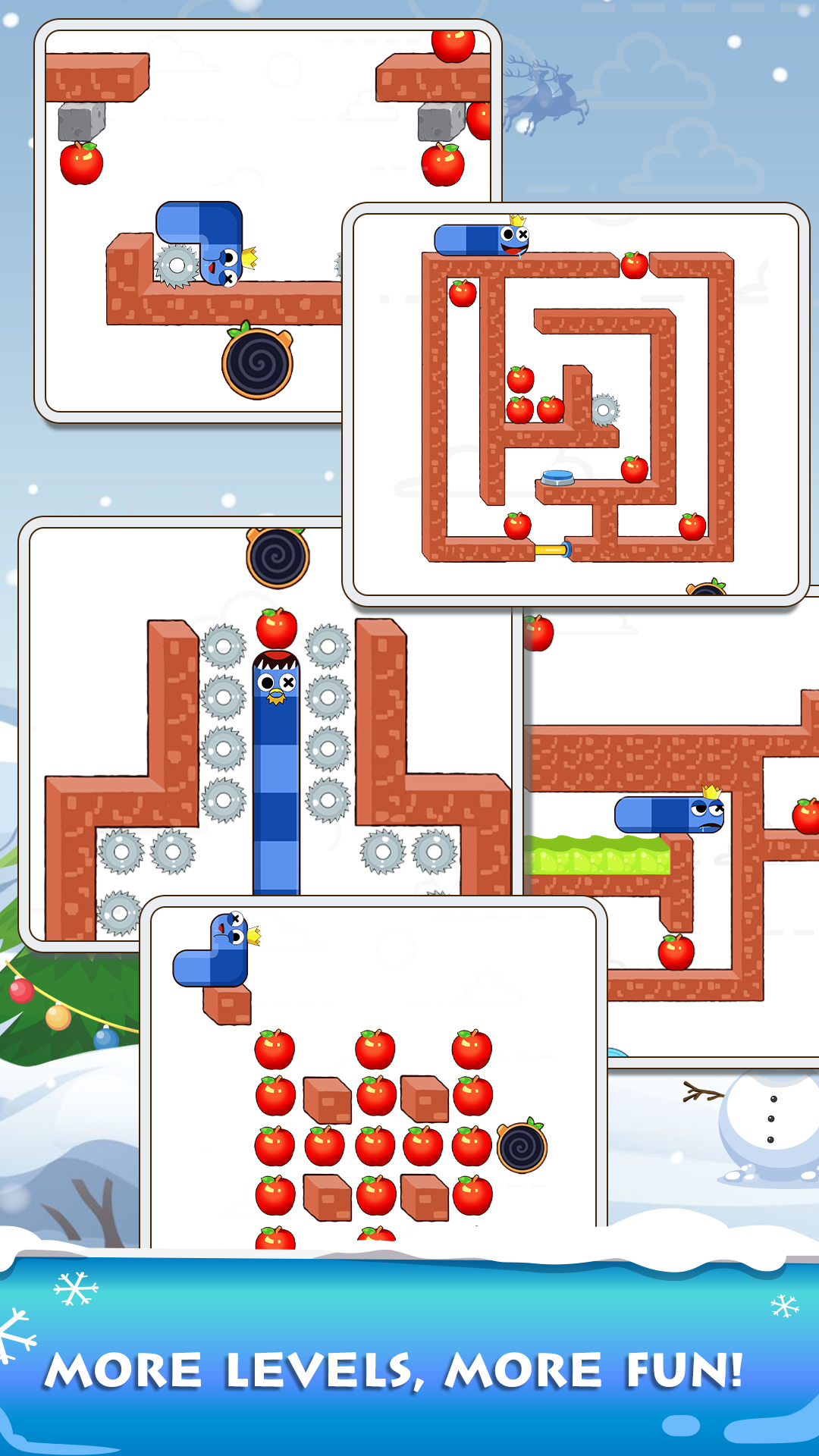 اسکرین شات 6 بازی Snake Apple