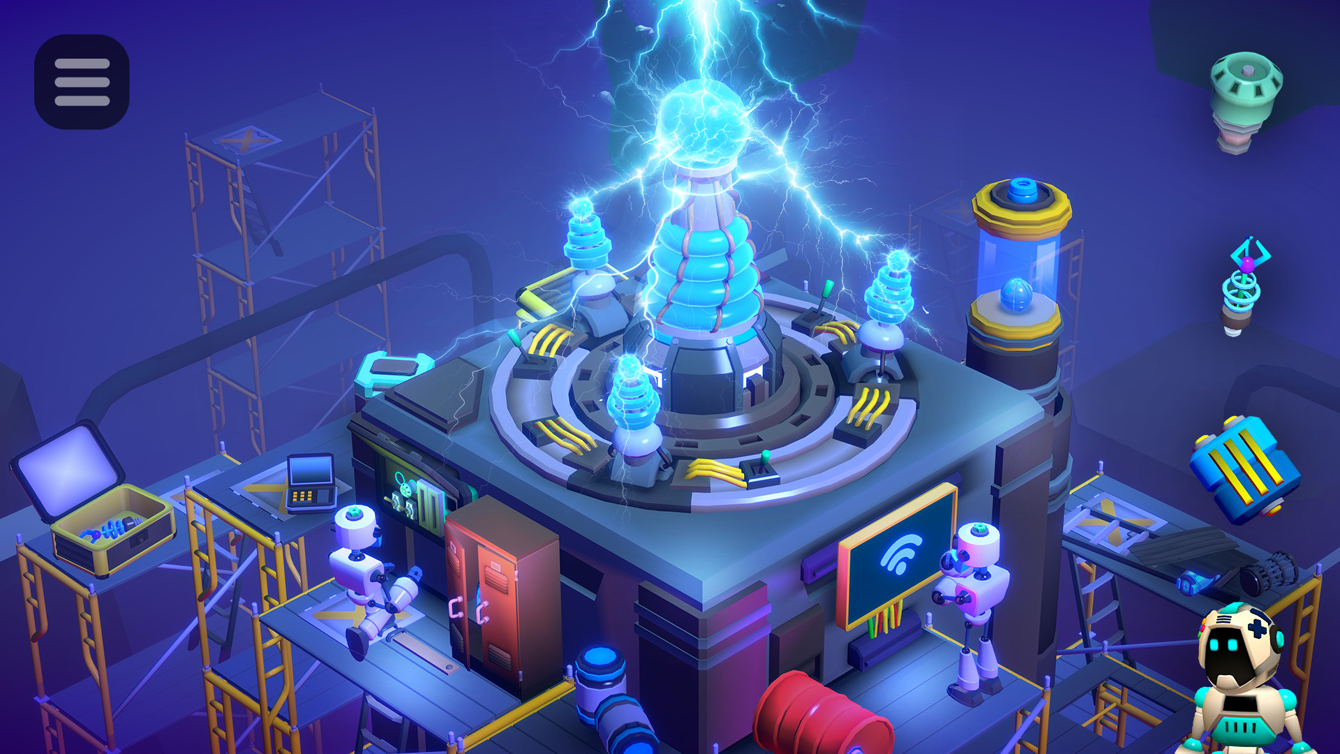 اسکرین شات 1 بازی Tiny Robots: Portal Escape