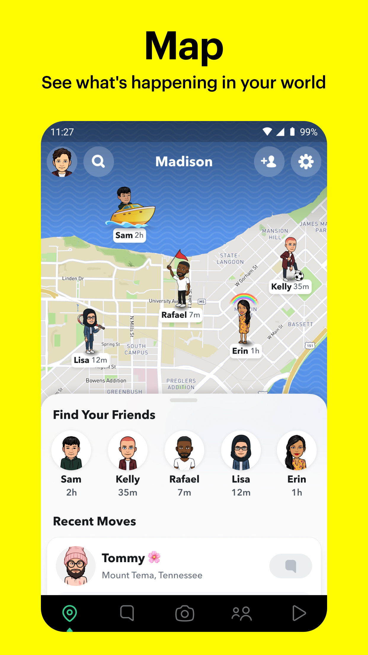 اسکرین شات 7 برنامه Snapchat