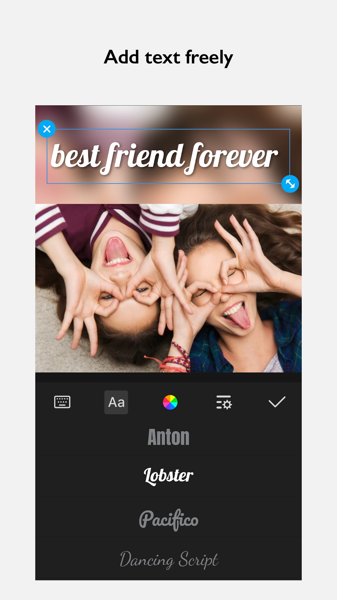 اسکرین شات 5 برنامه InFrame - Photo Editor & Frame