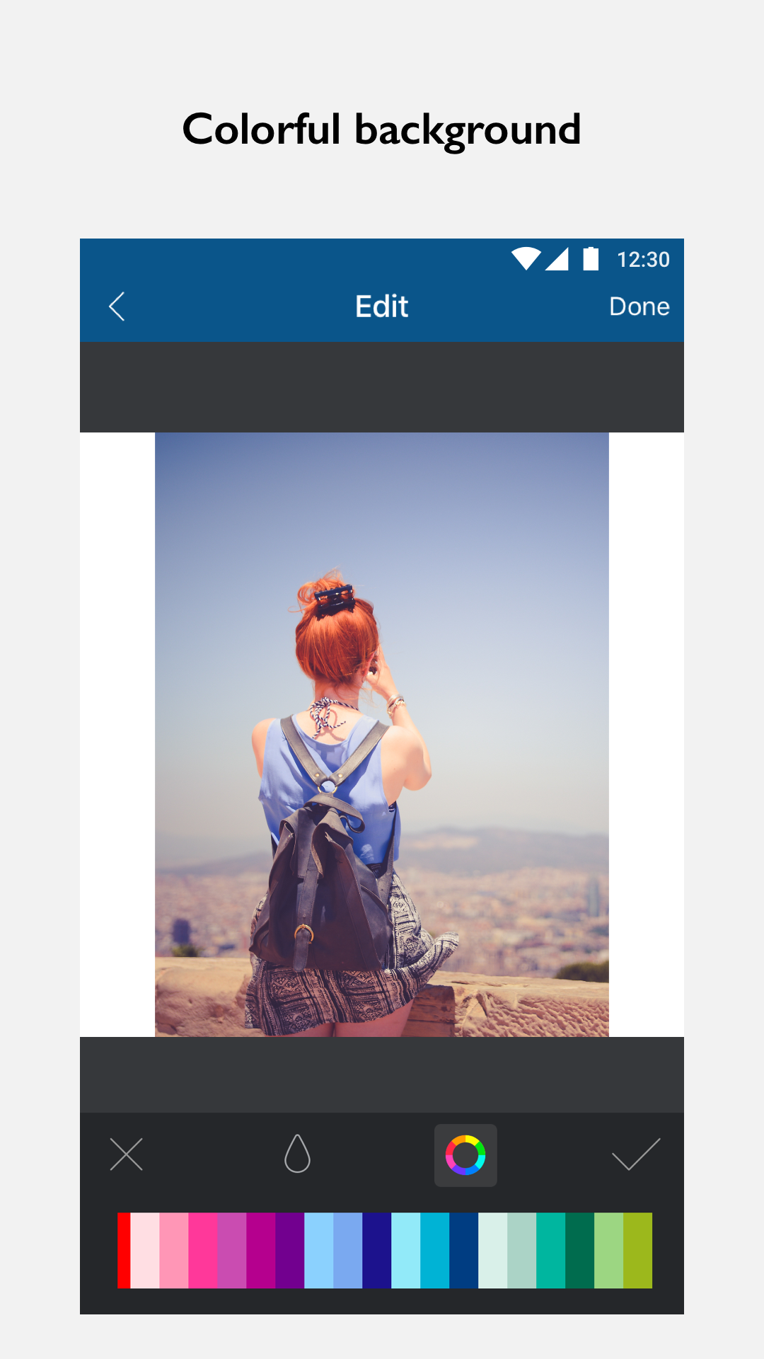 اسکرین شات 2 برنامه InFrame - Photo Editor & Frame