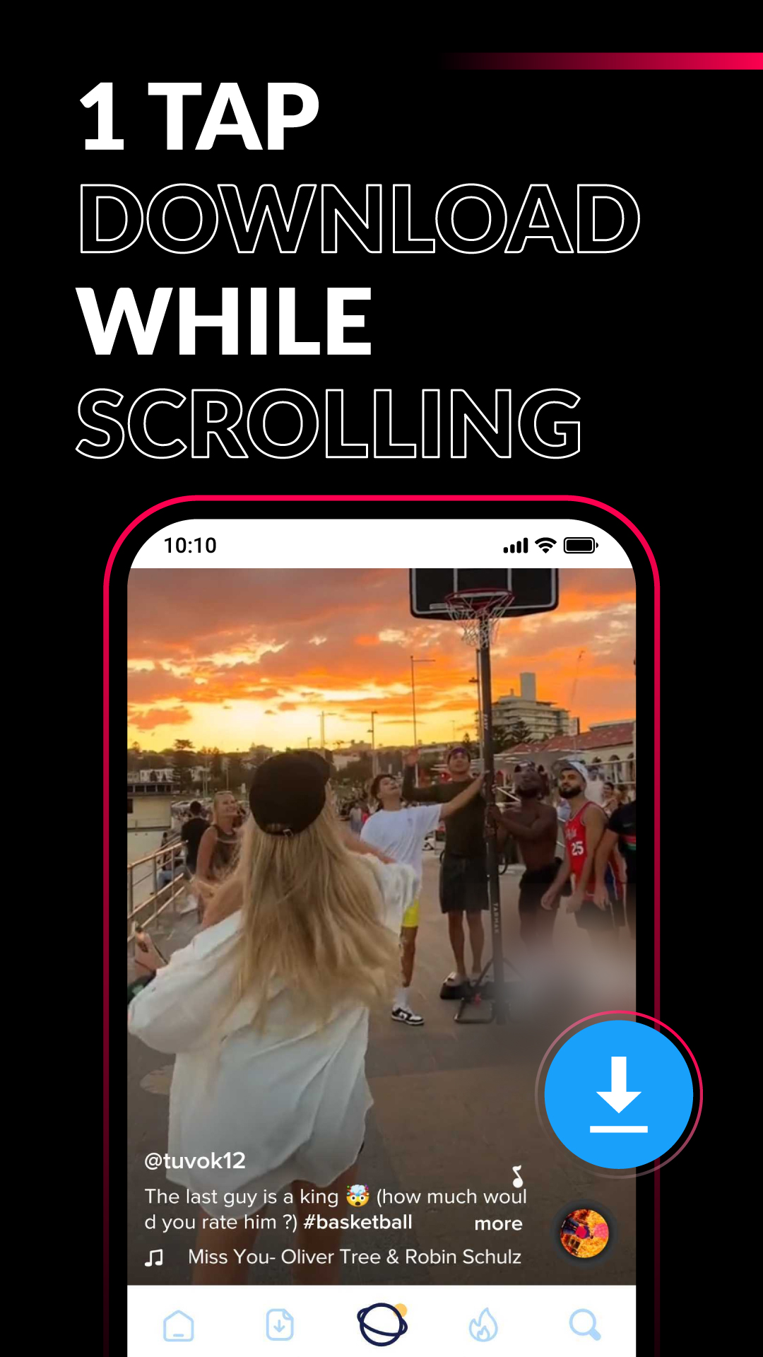اسکرین شات 4 برنامه SnapTok: TT Video Downloader