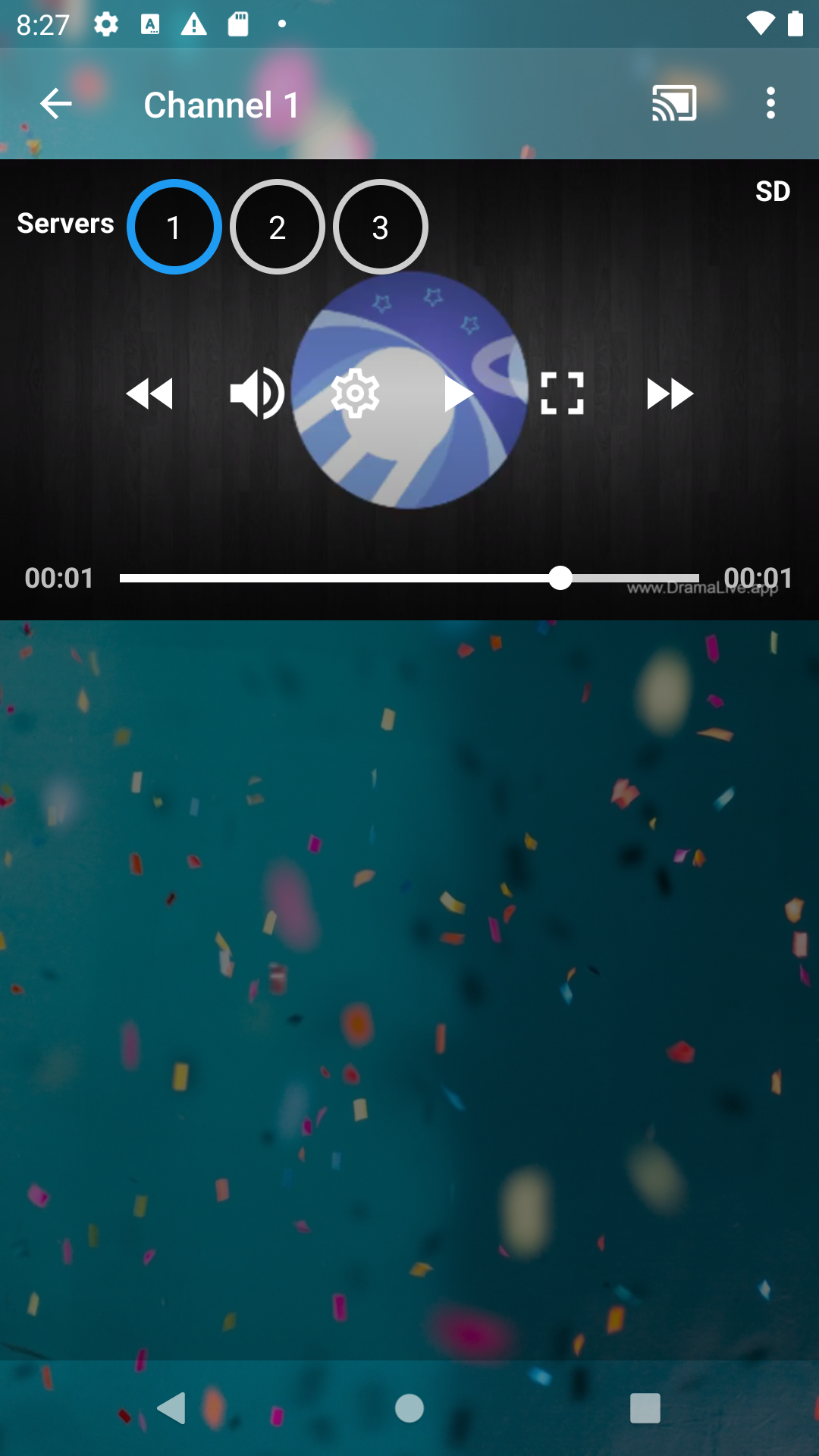 اسکرین شات 7 برنامه Drama Live | Video Player