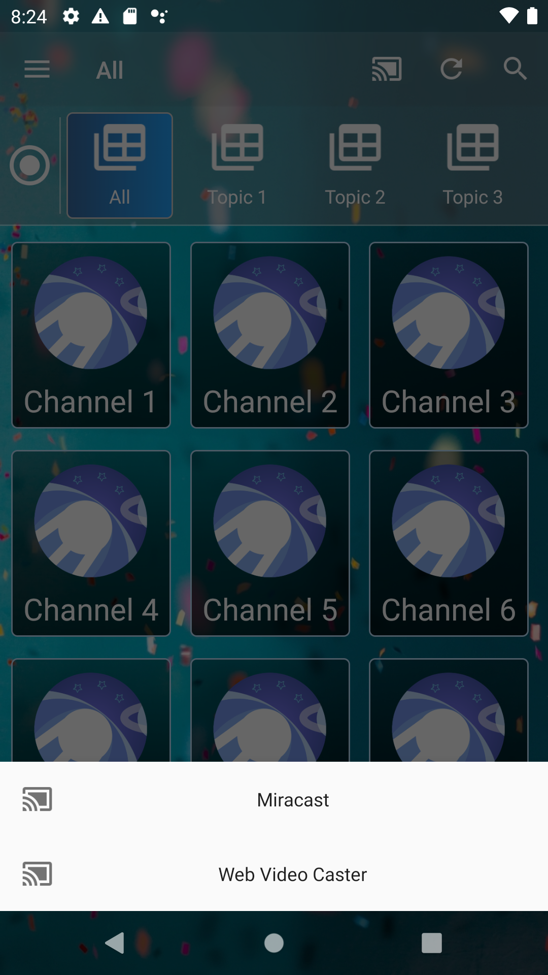 اسکرین شات 4 برنامه Drama Live | Video Player