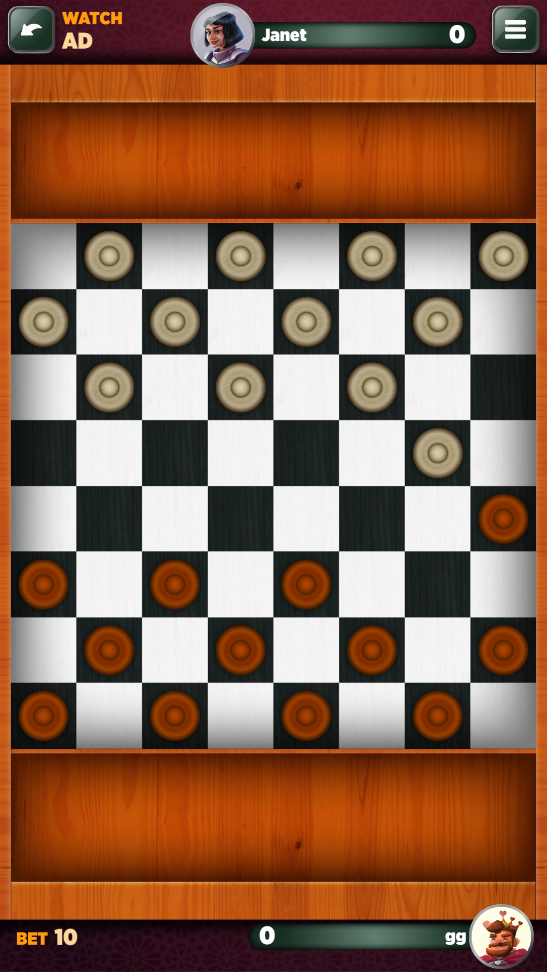 اسکرین شات 1 بازی Checkers - Offline Board Games