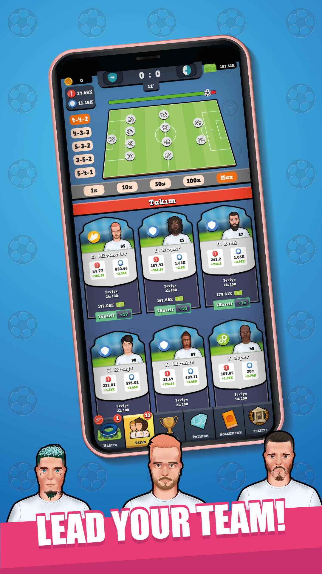 اسکرین شات 2 بازی Idle Soccer Empire - Offline