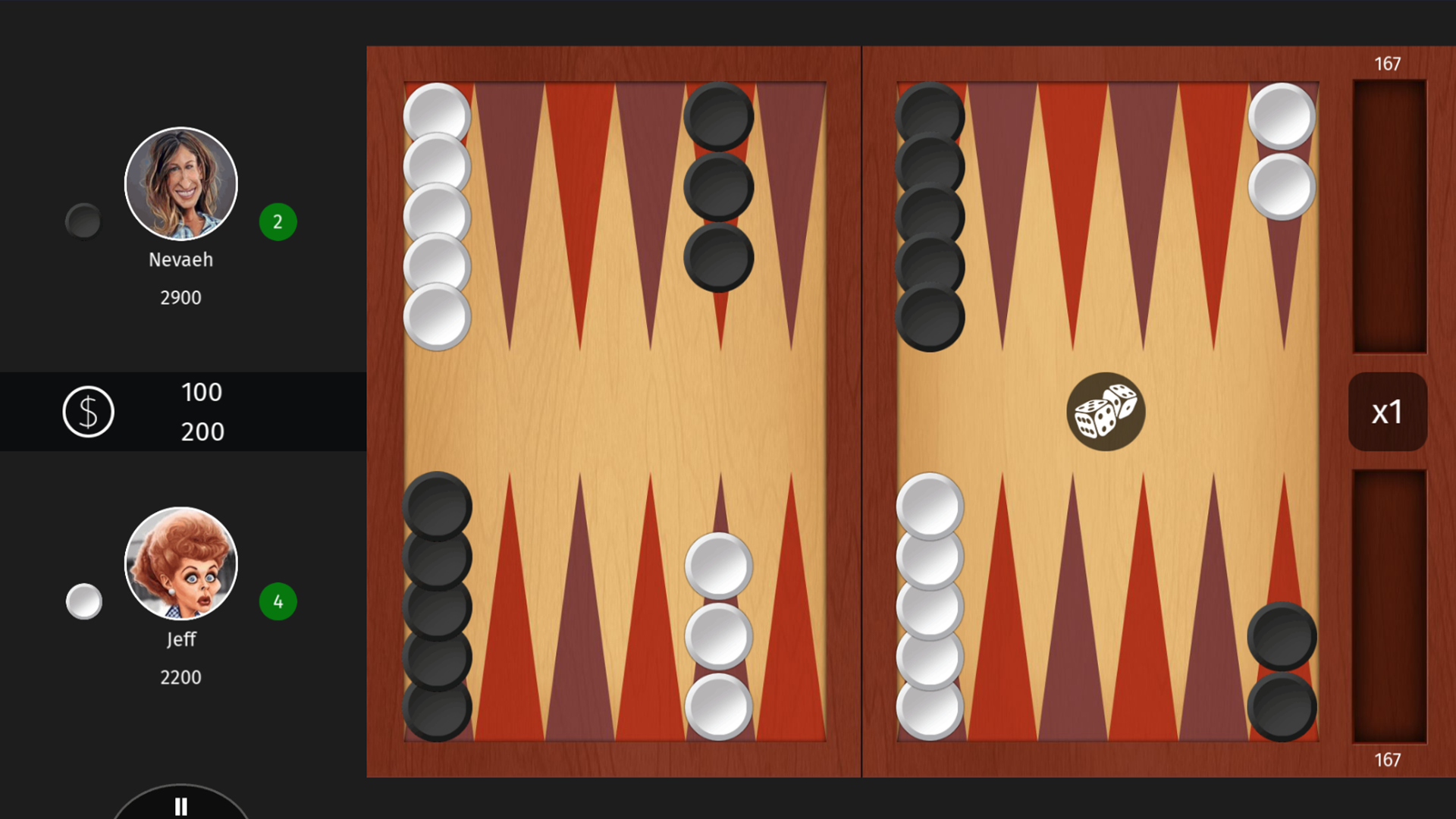 اسکرین شات 1 بازی Backgammon Offline
