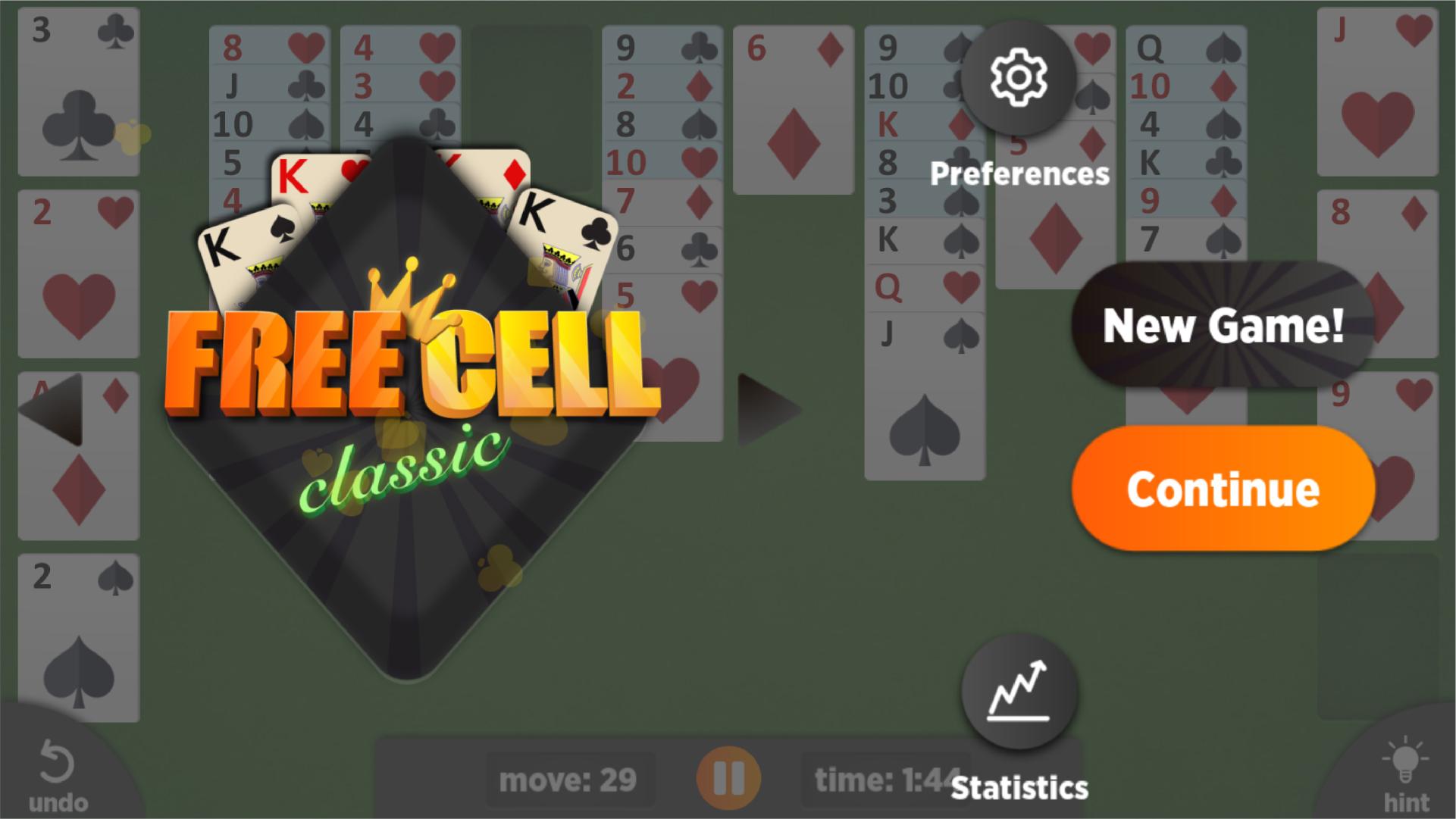 اسکرین شات 2 بازی FreeCell - Offline Card Game