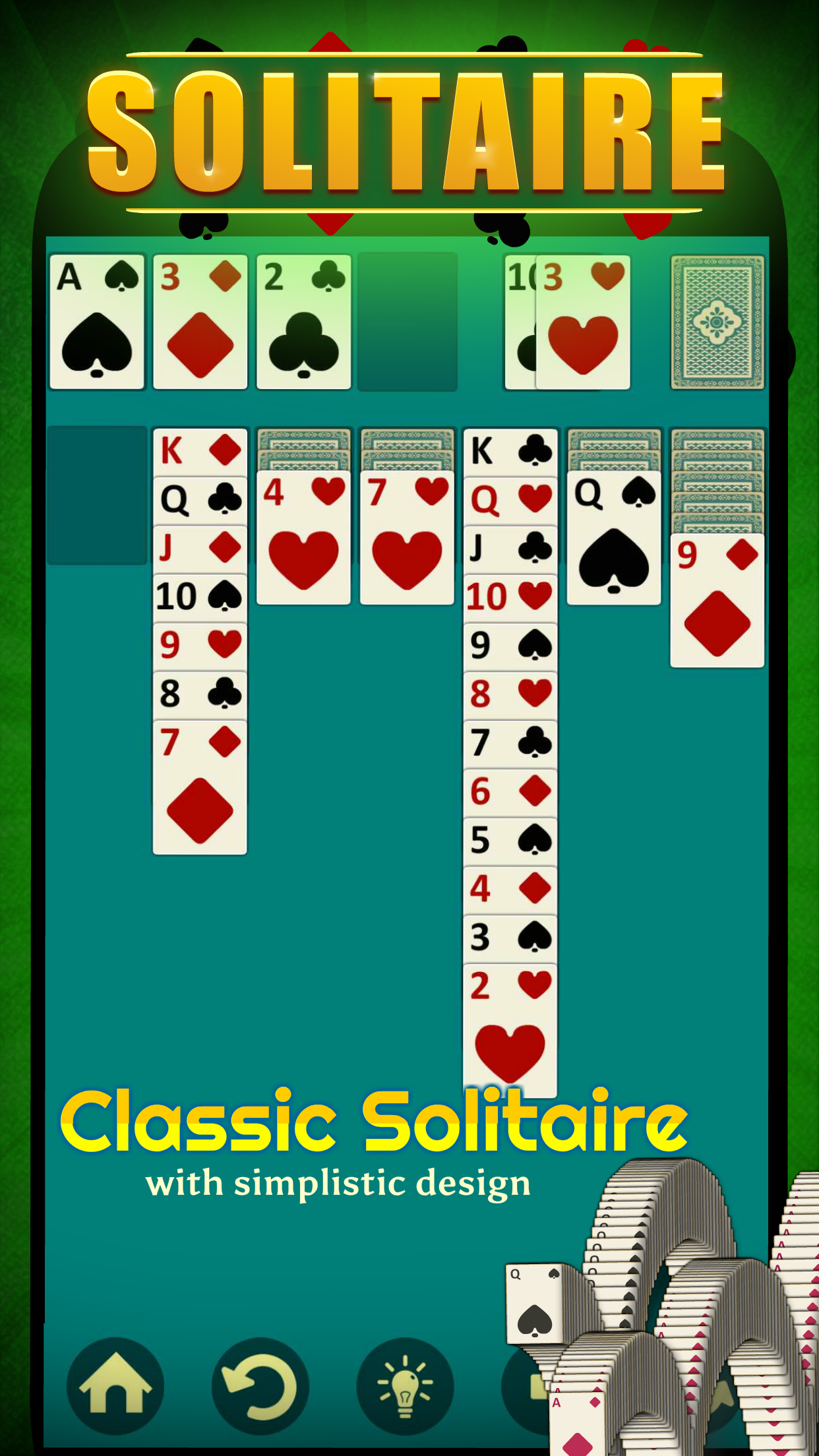 اسکرین شات 2 بازی Solitaire - Offline Card Games