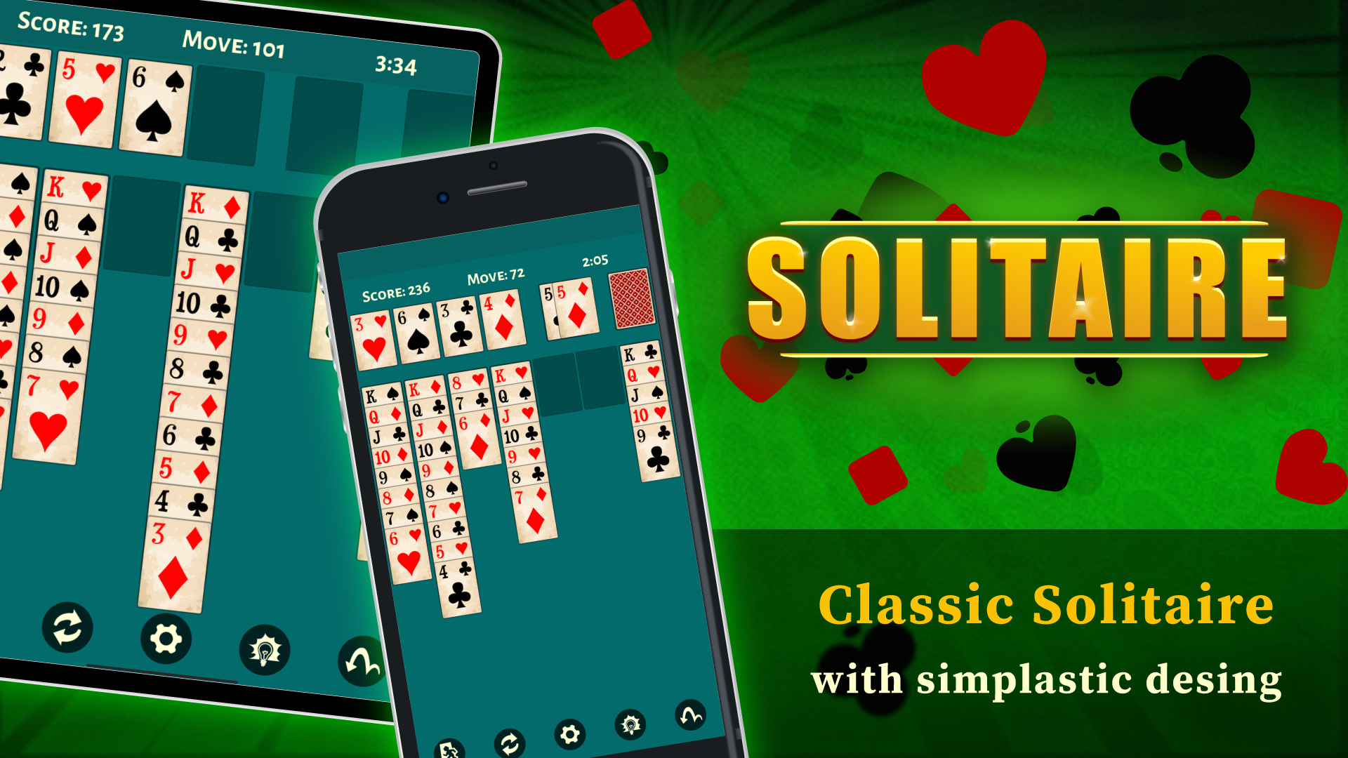 اسکرین شات 7 بازی Solitaire - Offline Card Games