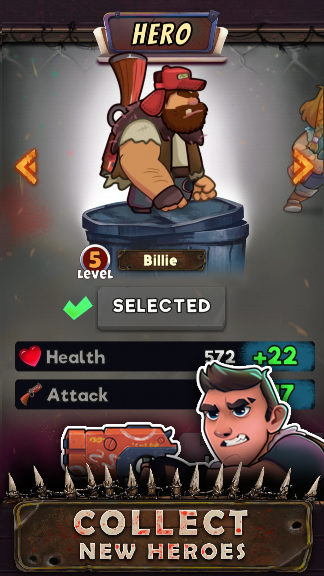 اسکرین شات 4 بازی Zombie Blast - Match 3 Puzzle